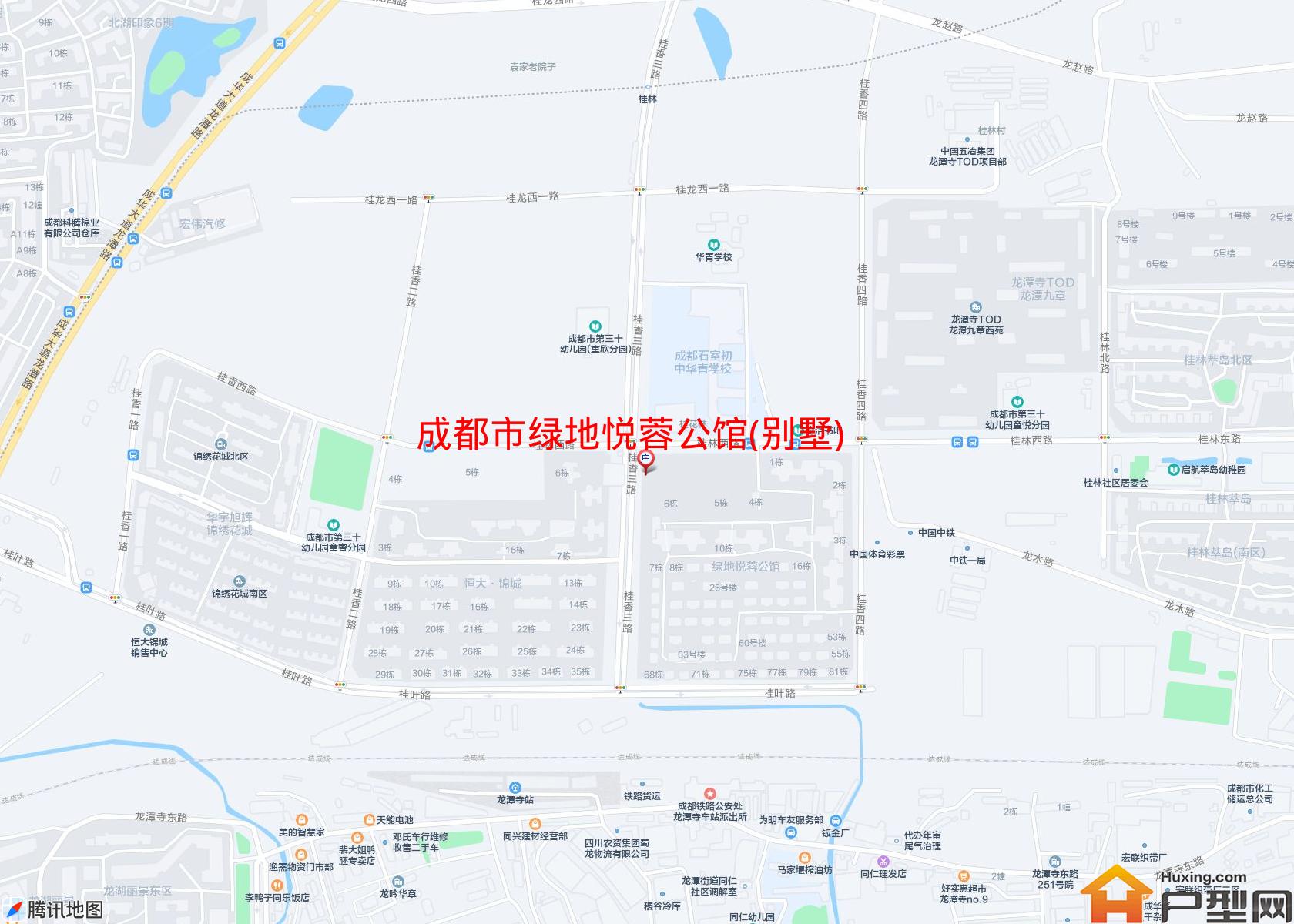 绿地悦蓉公馆(别墅)小区 - 户型网