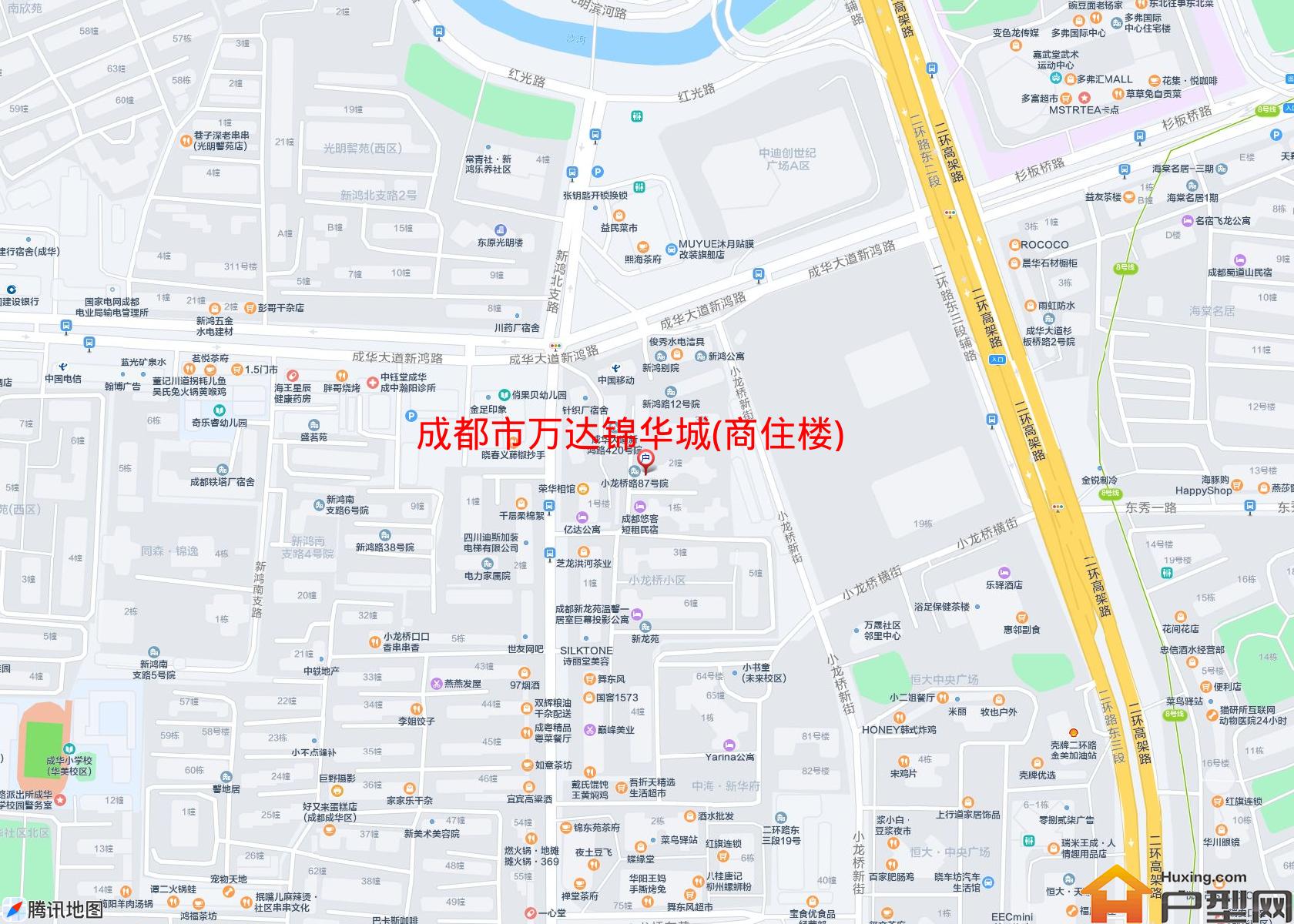 万达锦华城(商住楼)小区 - 户型网