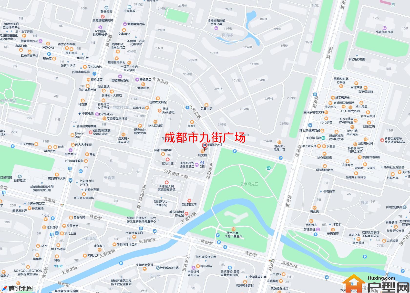 九街广场小区 - 户型网