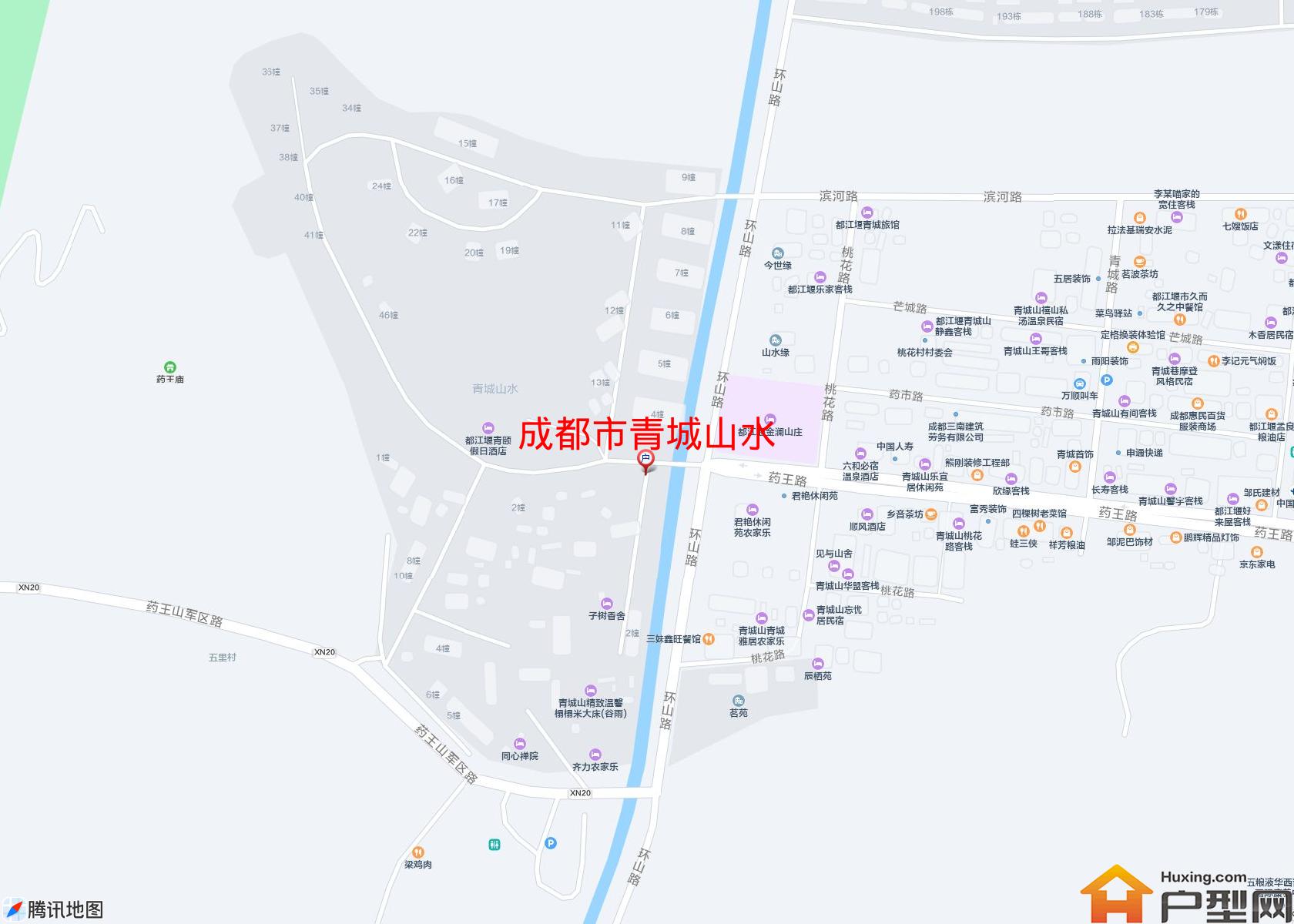 青城山水小区 - 户型网
