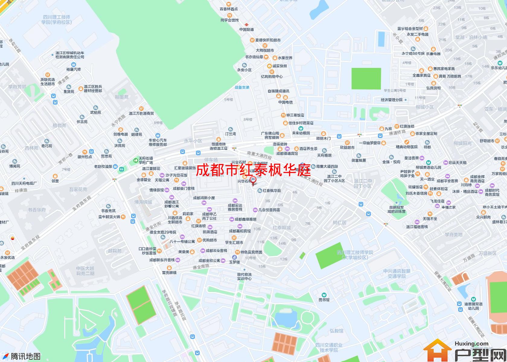 红泰枫华庭小区 - 户型网