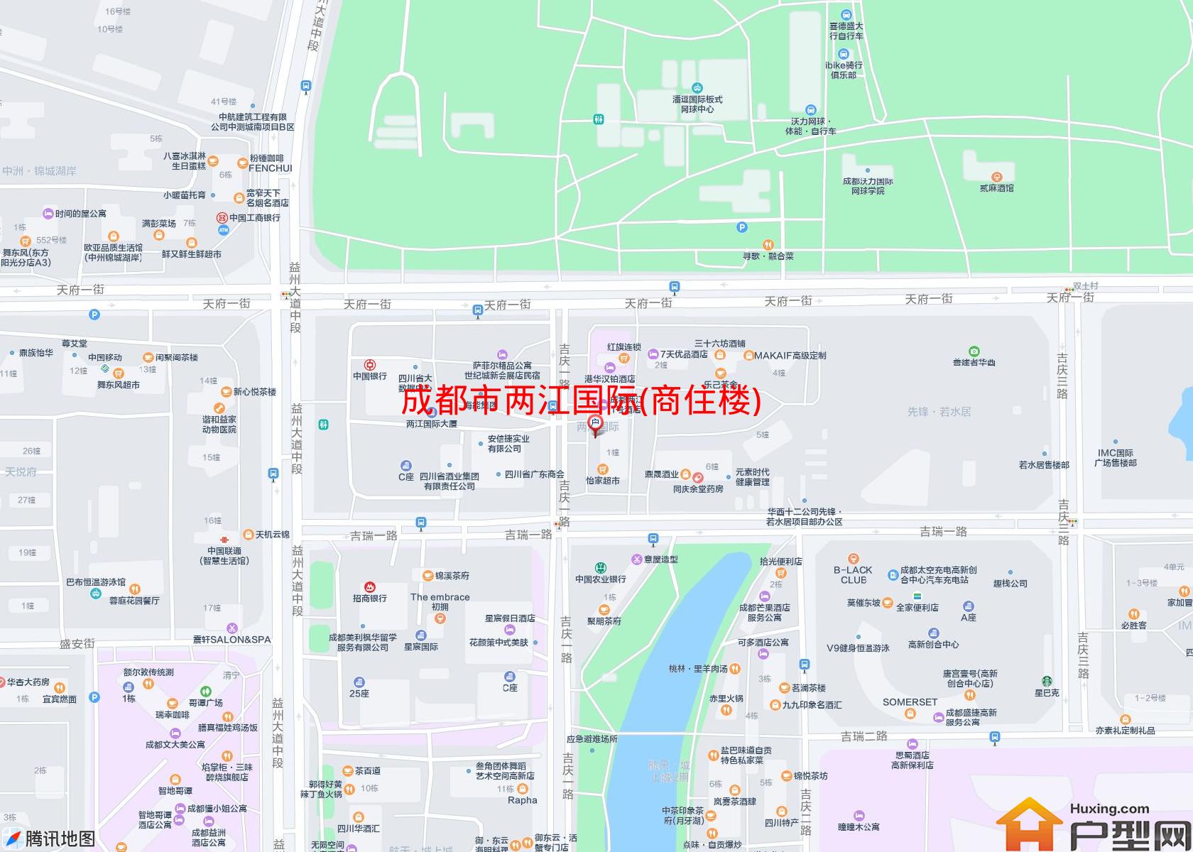 两江国际(商住楼)小区 - 户型网