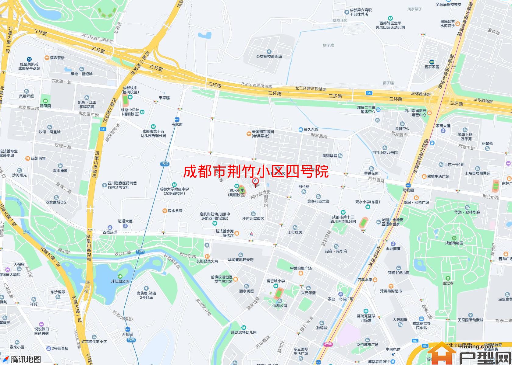 荆竹小区四号院小区 - 户型网