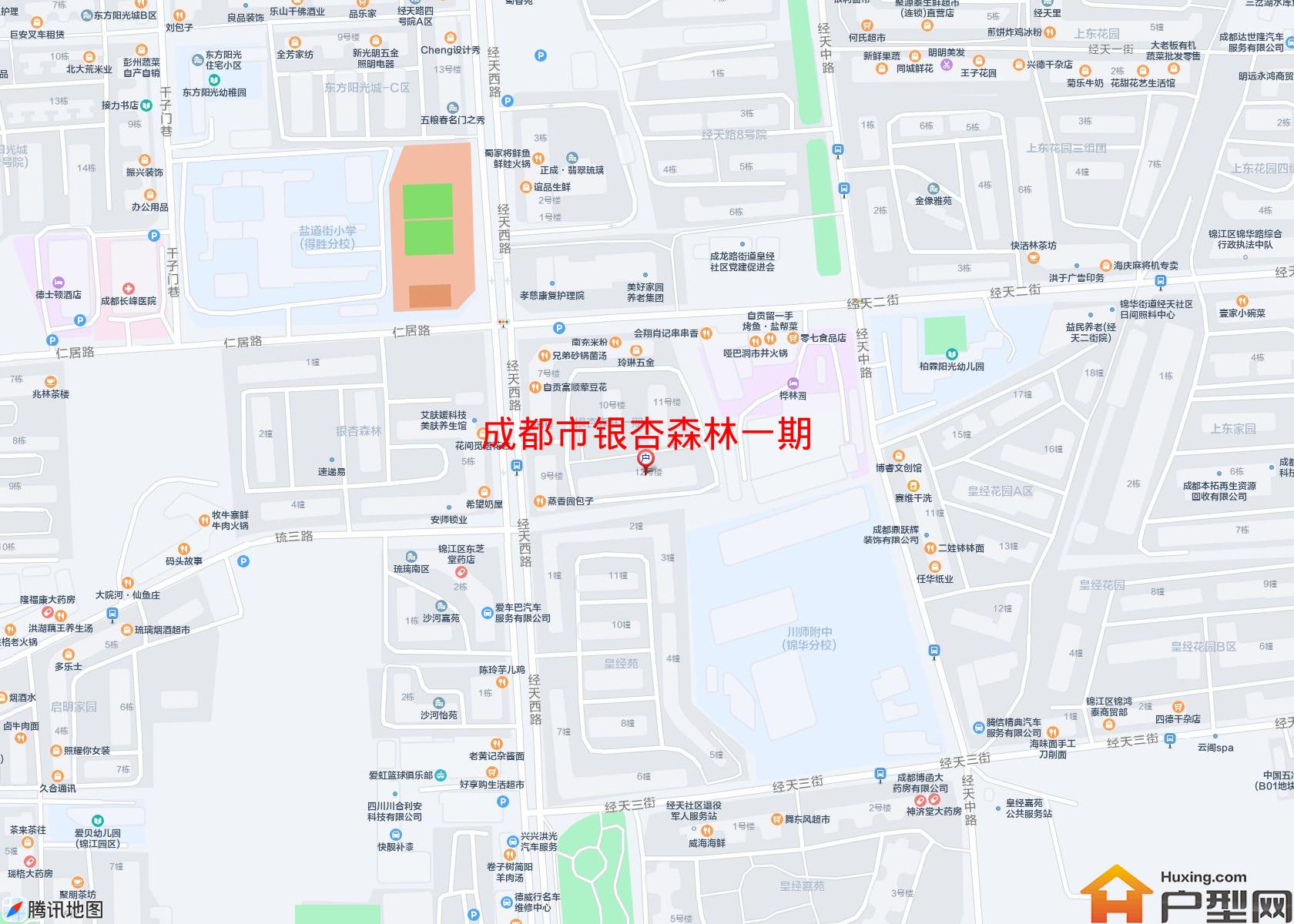 银杏森林一期小区 - 户型网