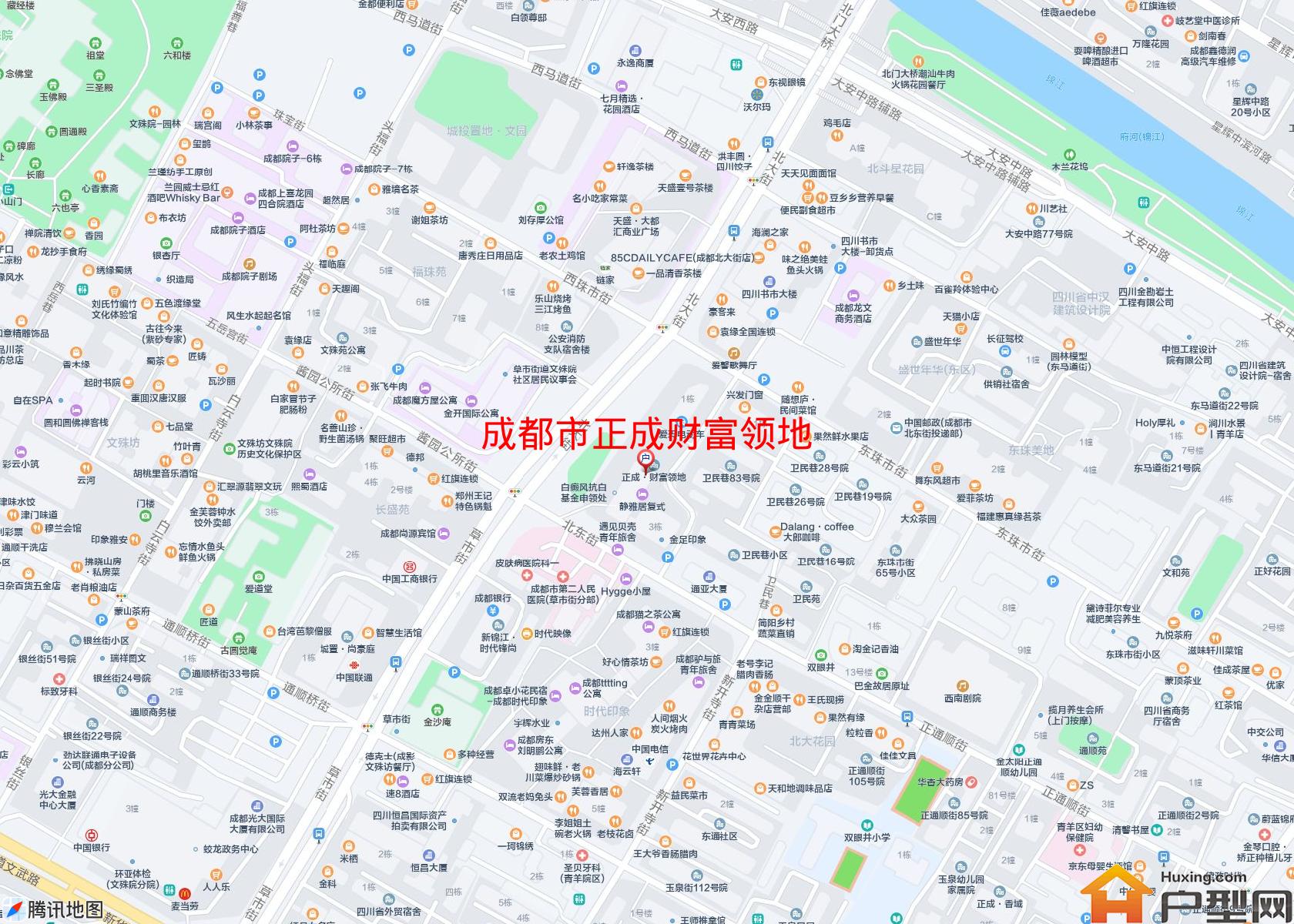 正成财富领地小区 - 户型网