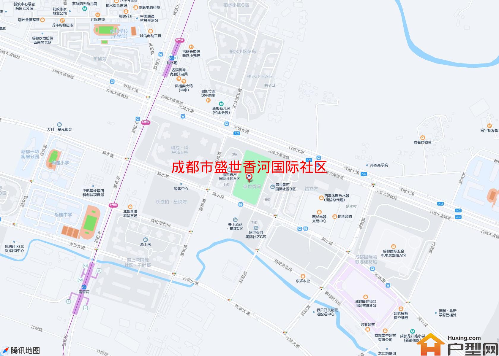 盛世香河国际社区小区 - 户型网
