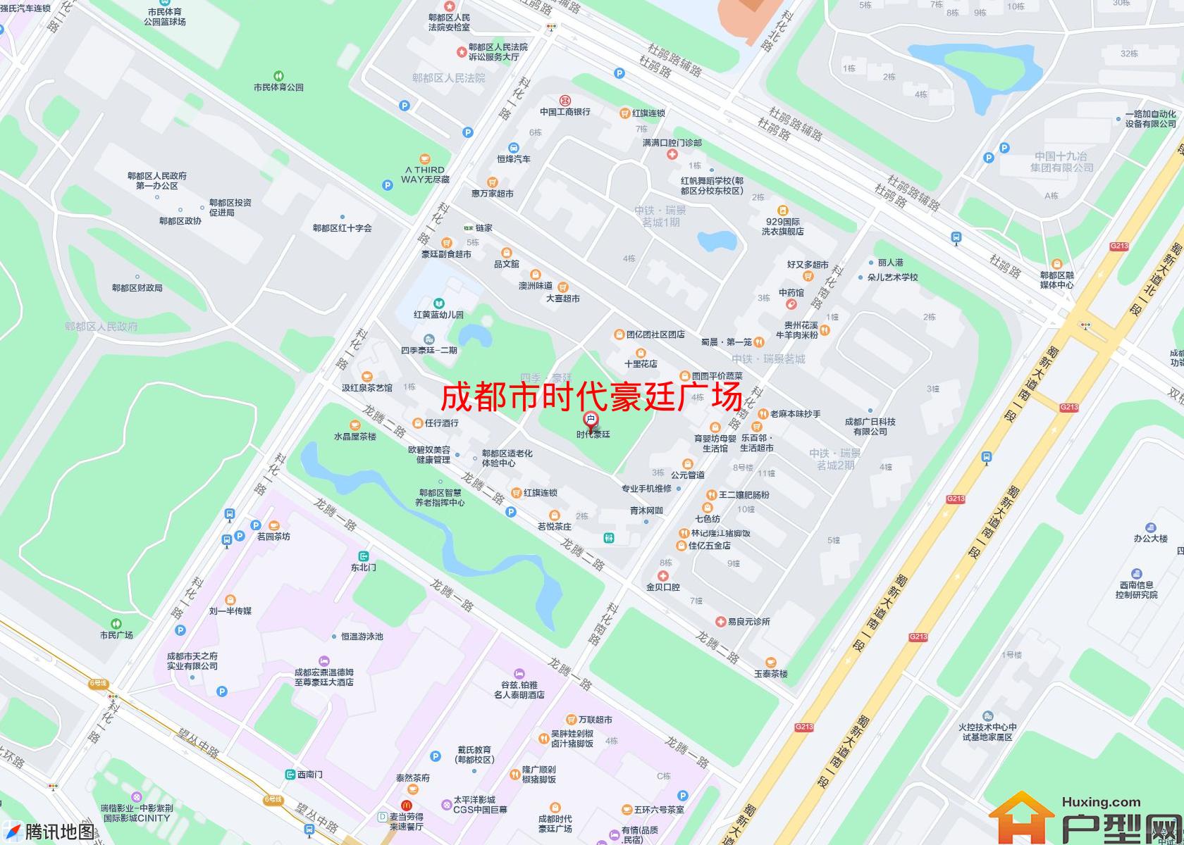 时代豪廷广场小区 - 户型网