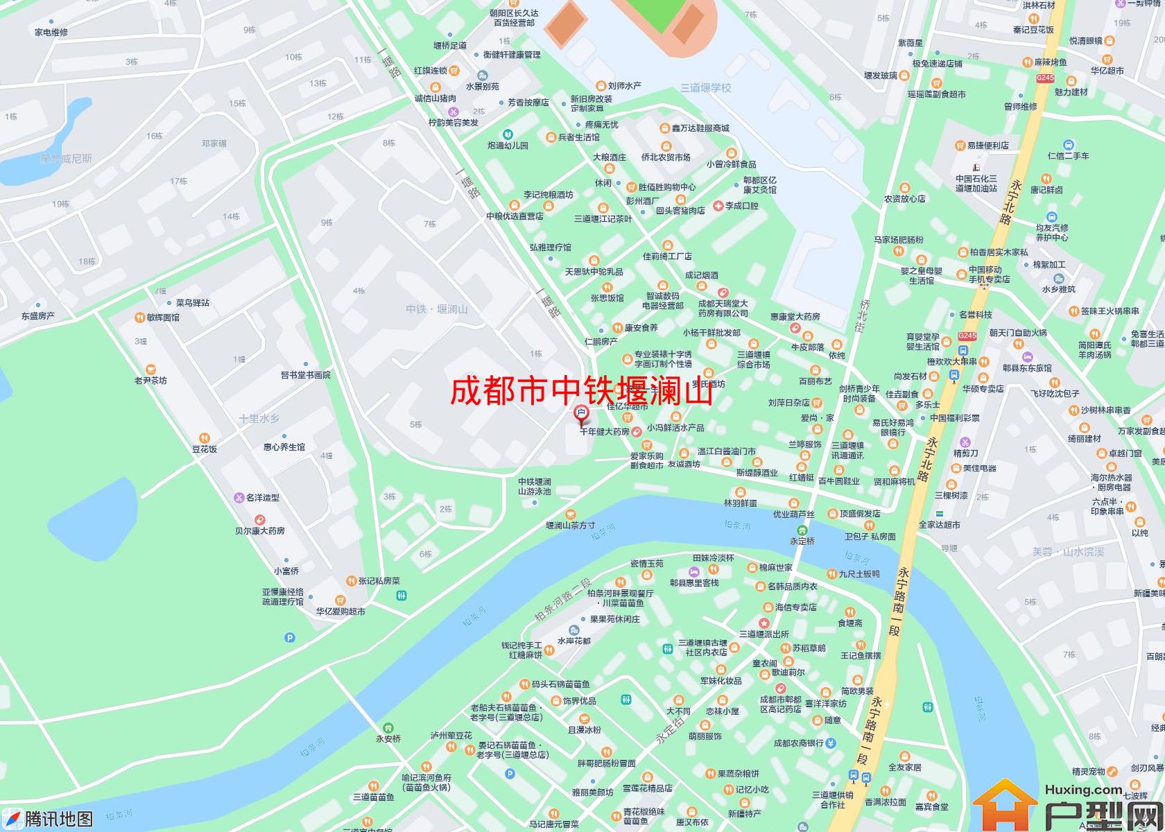 中铁堰澜山小区 - 户型网