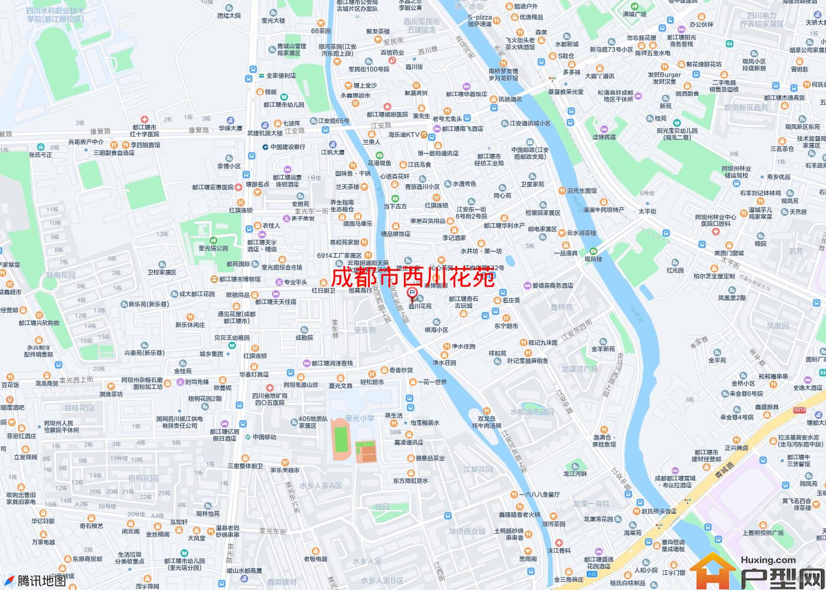 西川花苑小区 - 户型网