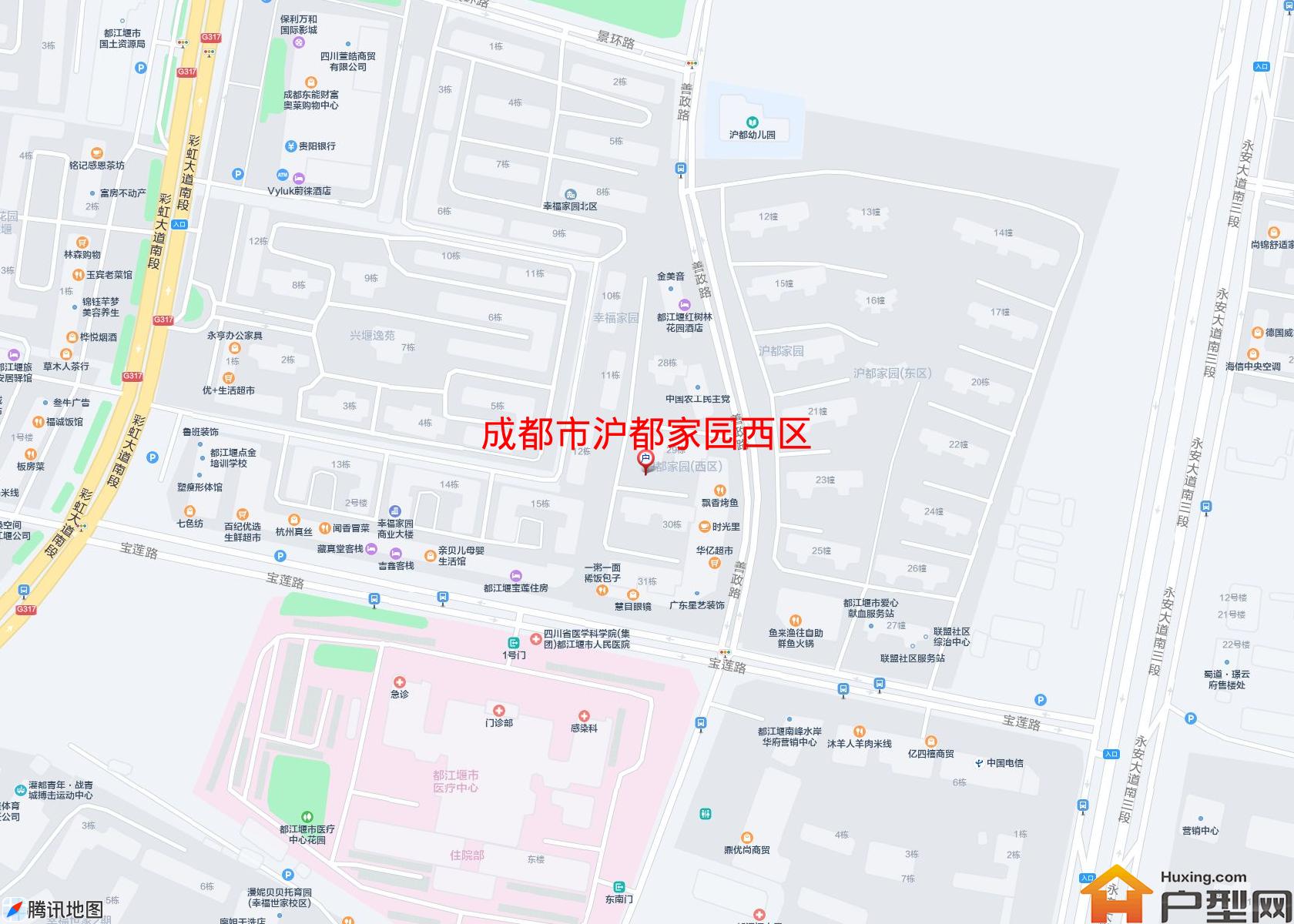 沪都家园西区小区 - 户型网