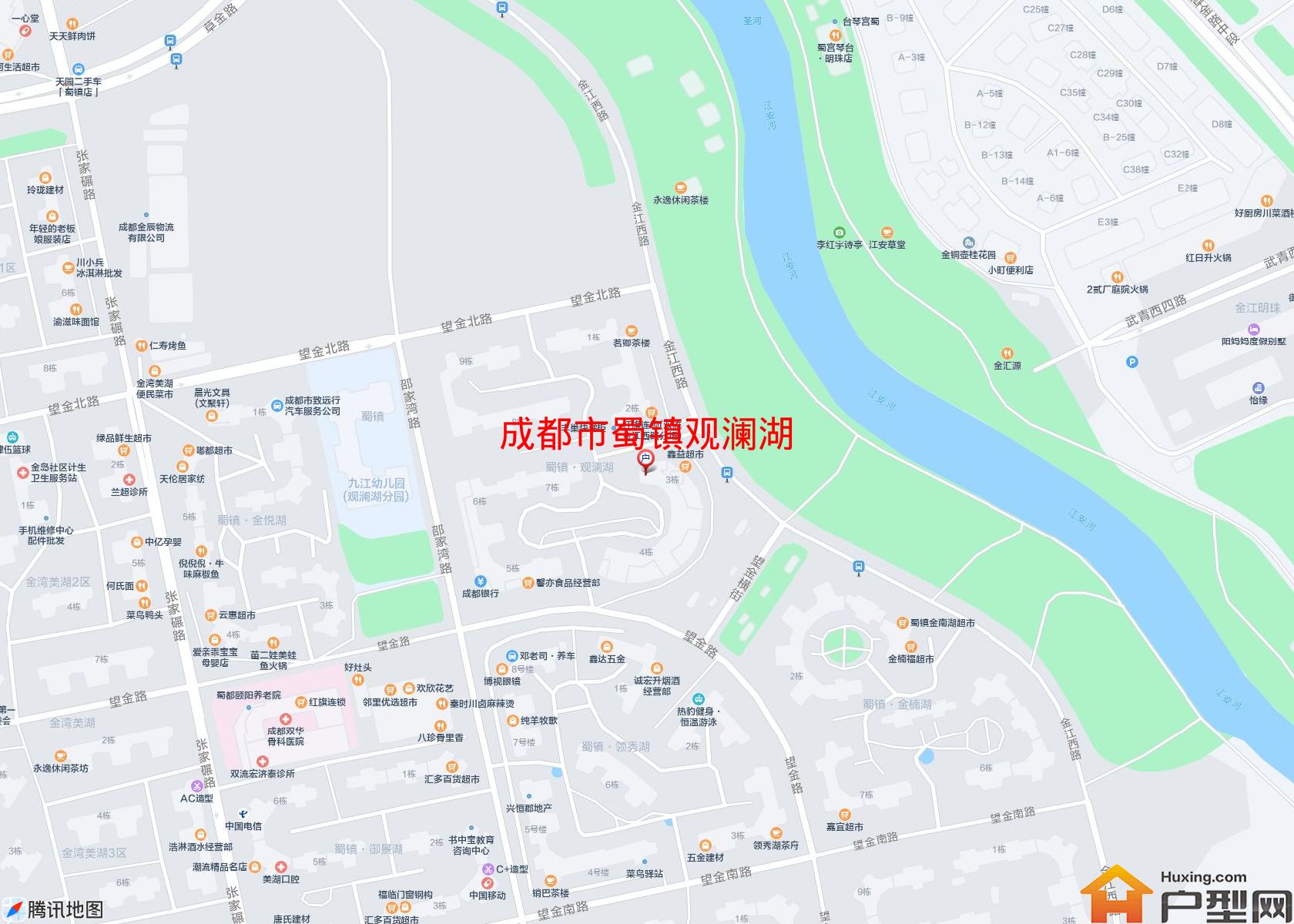 蜀镇观澜湖小区 - 户型网