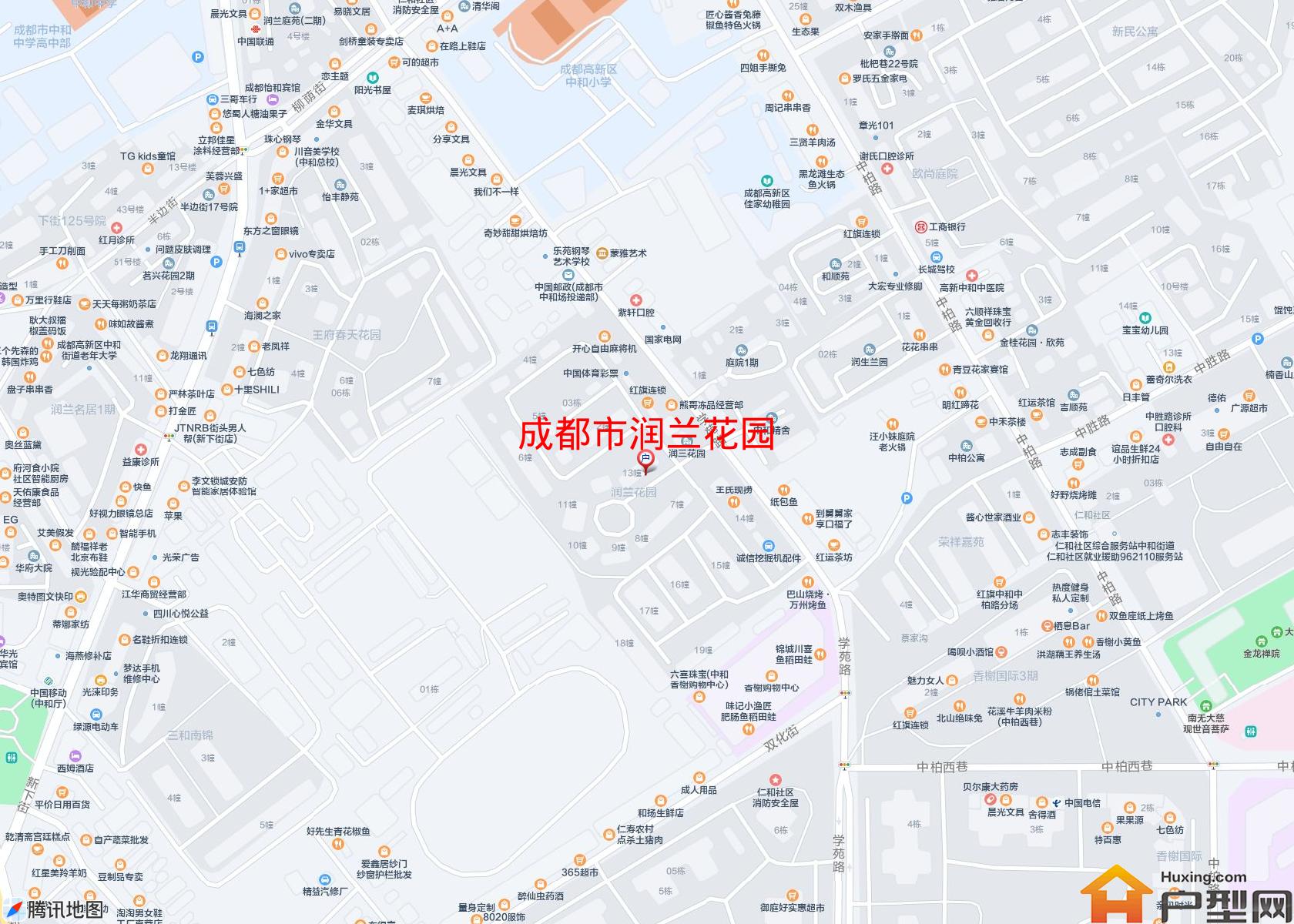 润兰花园小区 - 户型网 润兰花园小区 - 户型网