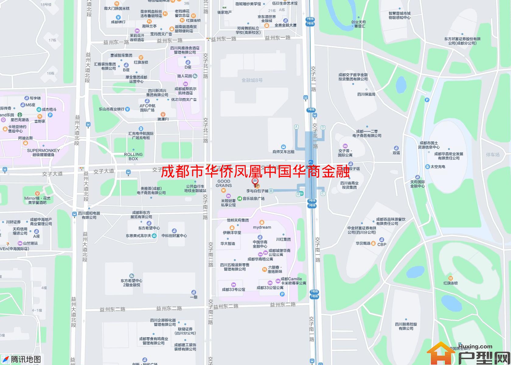 华侨凤凰中国华商金融中心小区 - 户型网