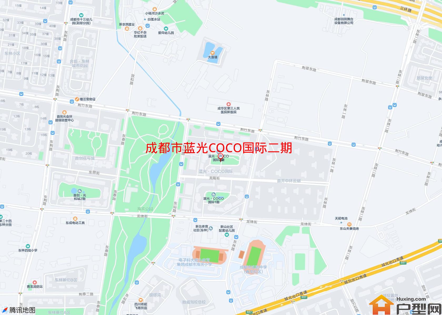 蓝光COCO国际二期小区 - 户型网