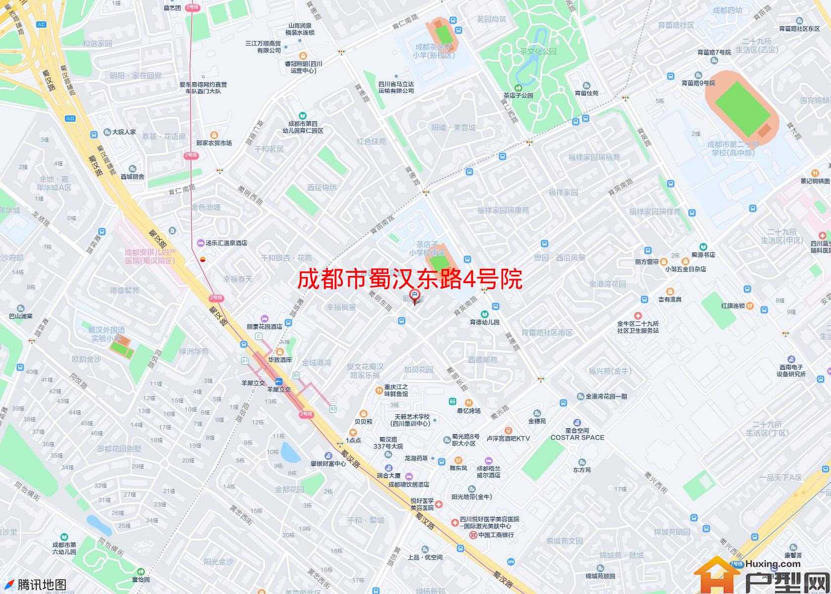 蜀汉东路4号院小区 - 户型网