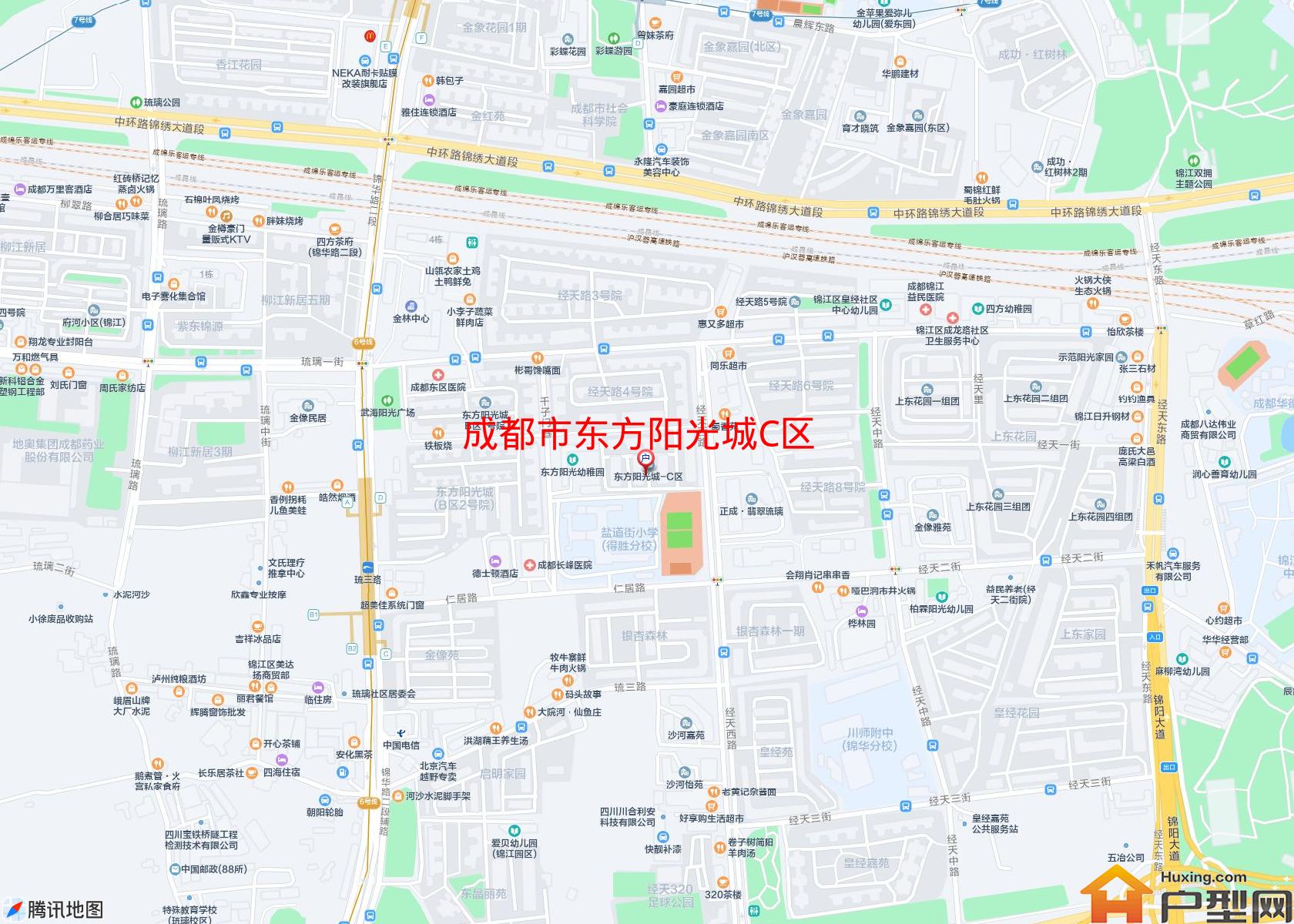 东方阳光城C区小区 - 户型网