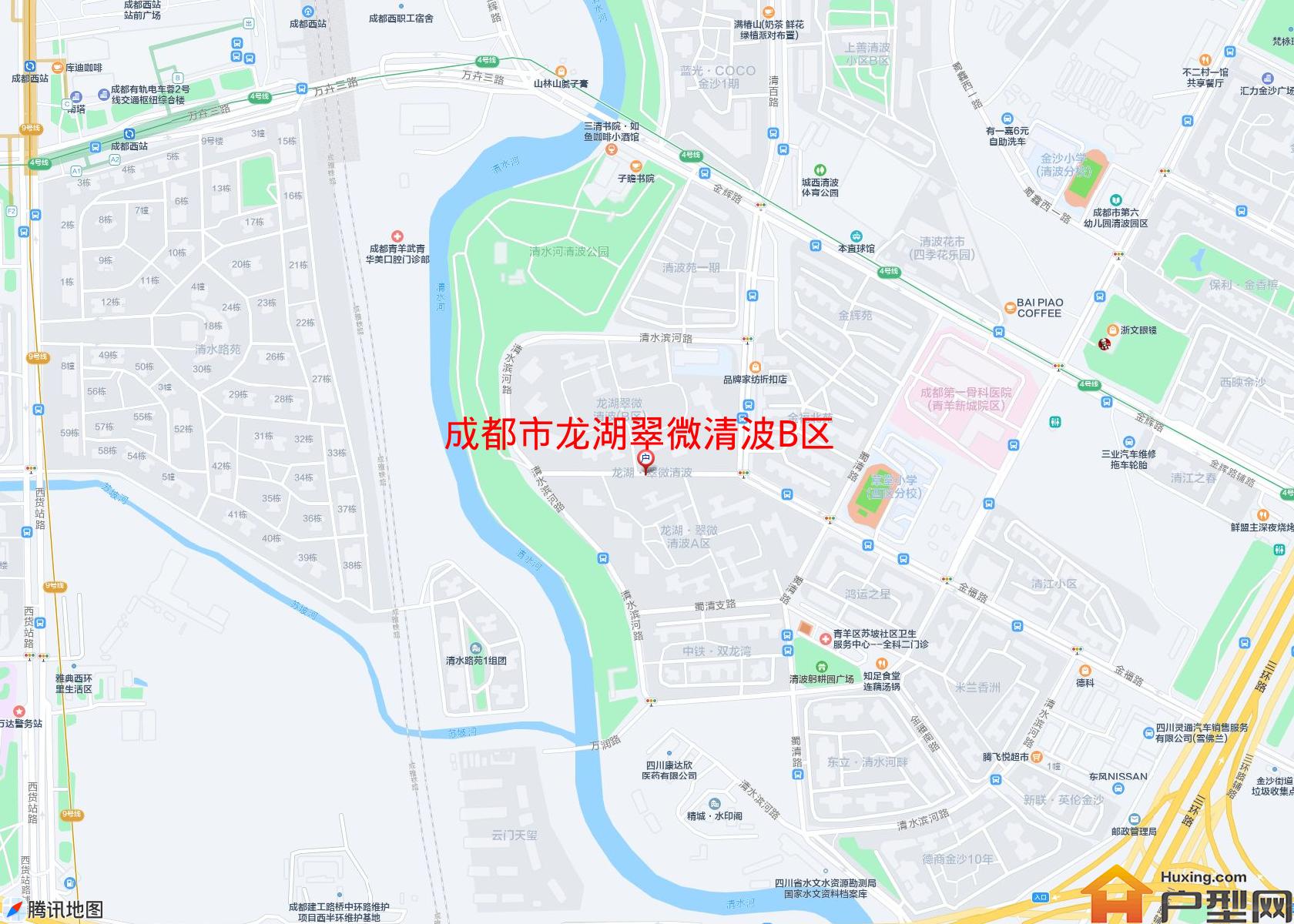 龙湖翠微清波B区小区 - 户型网