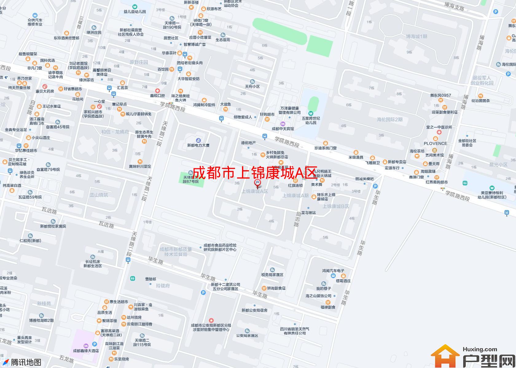 上锦康城A区小区 - 户型网