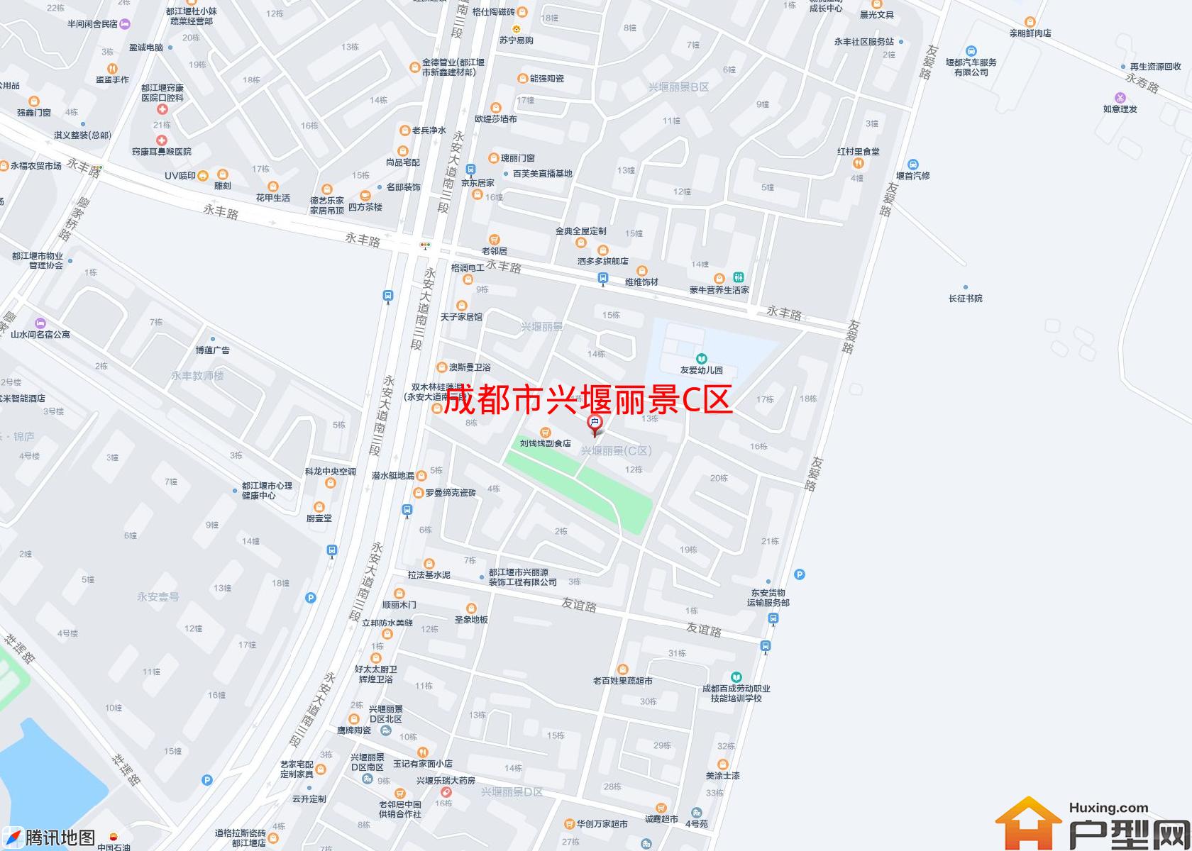 兴堰丽景C区小区 - 户型网