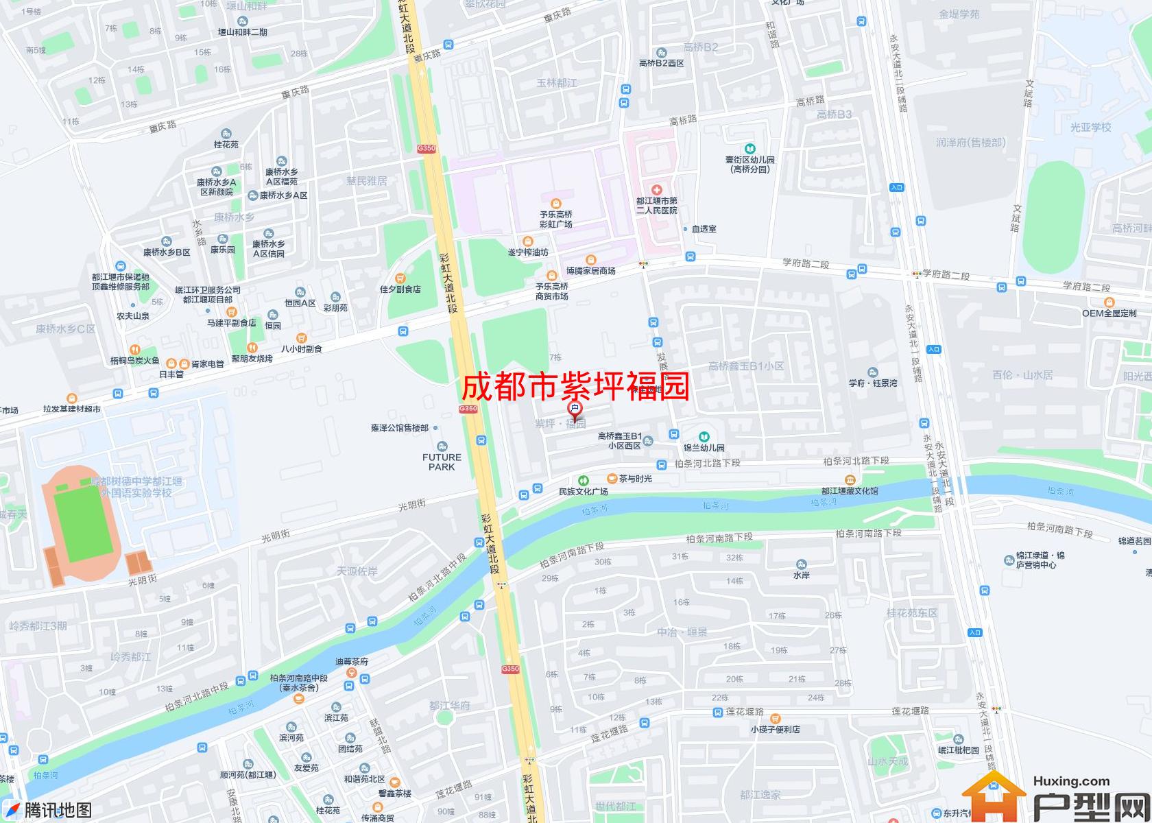 紫坪福园小区 - 户型网