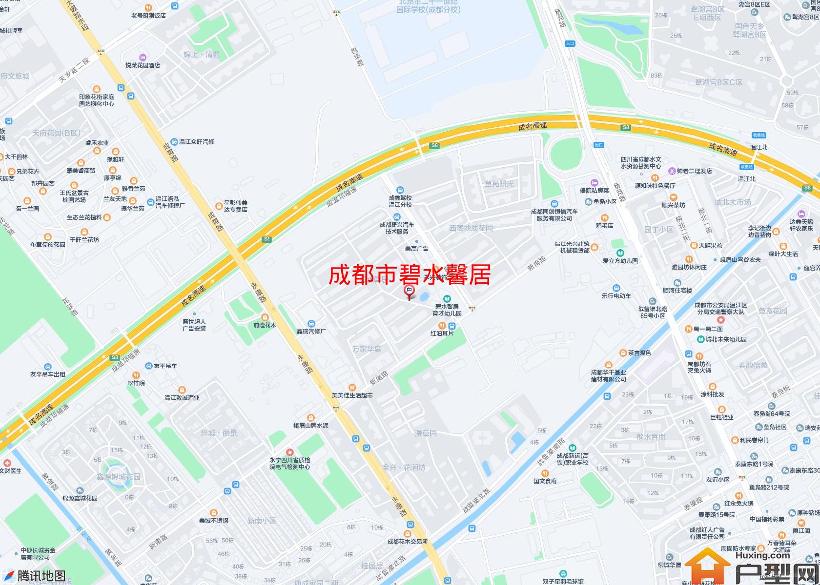 碧水馨居小区 - 户型网