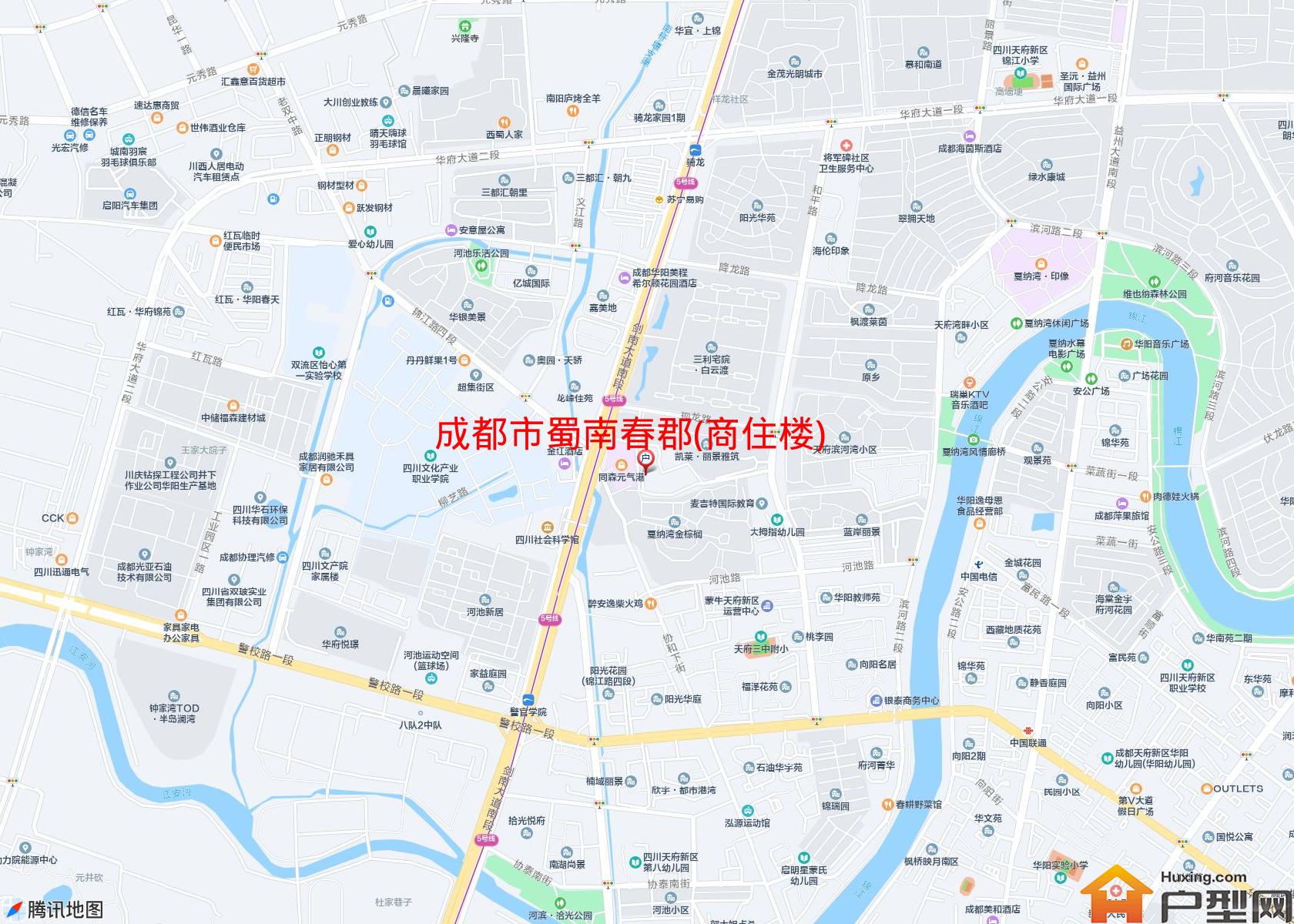 蜀南春郡(商住楼)小区 - 户型网
