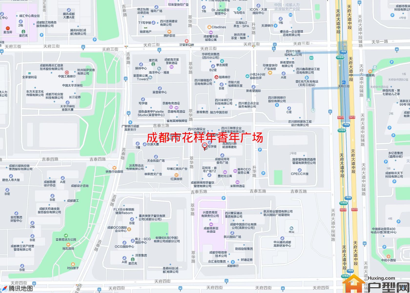 花样年香年广场小区 - 户型网