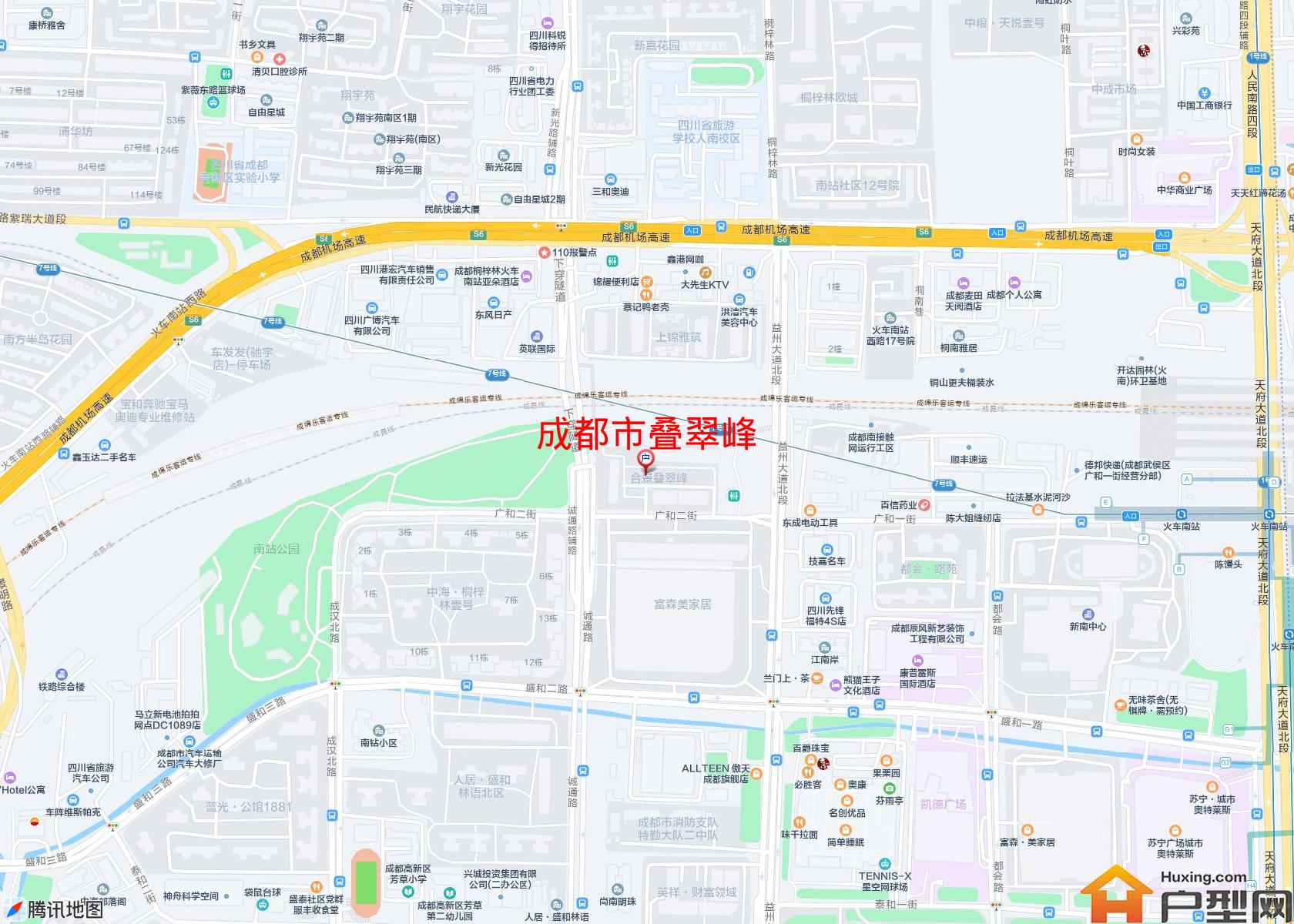 叠翠峰小区 - 户型网