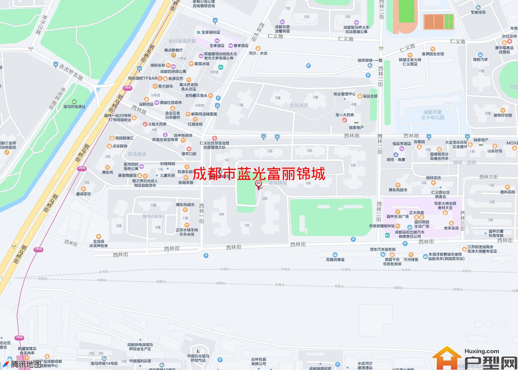 蓝光富丽锦城小区 - 户型网
