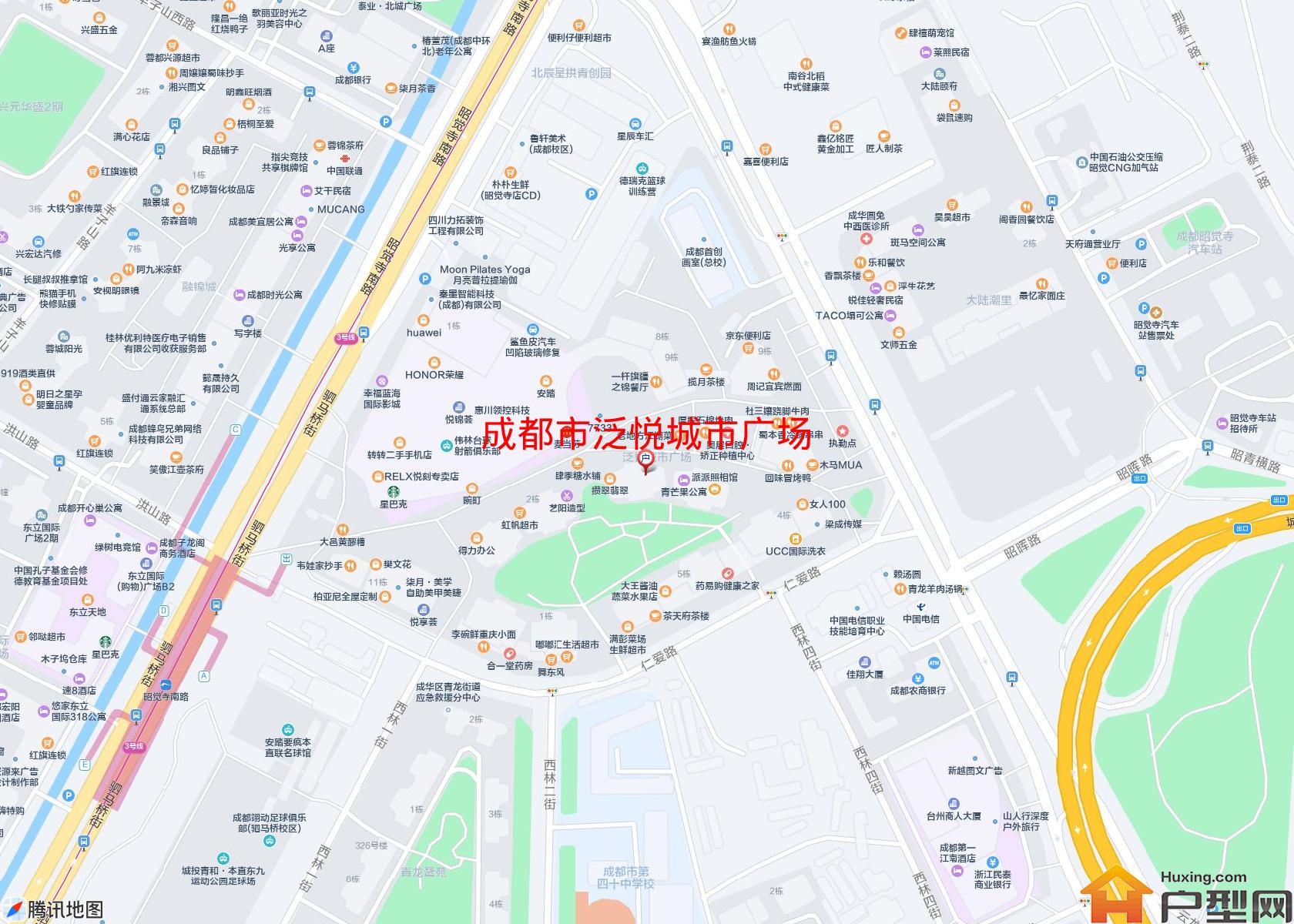 泛悦城市广场小区 - 户型网