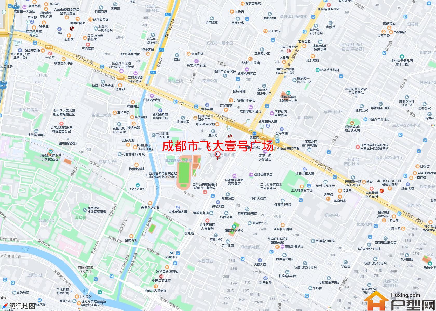 飞大壹号广场小区 - 户型网