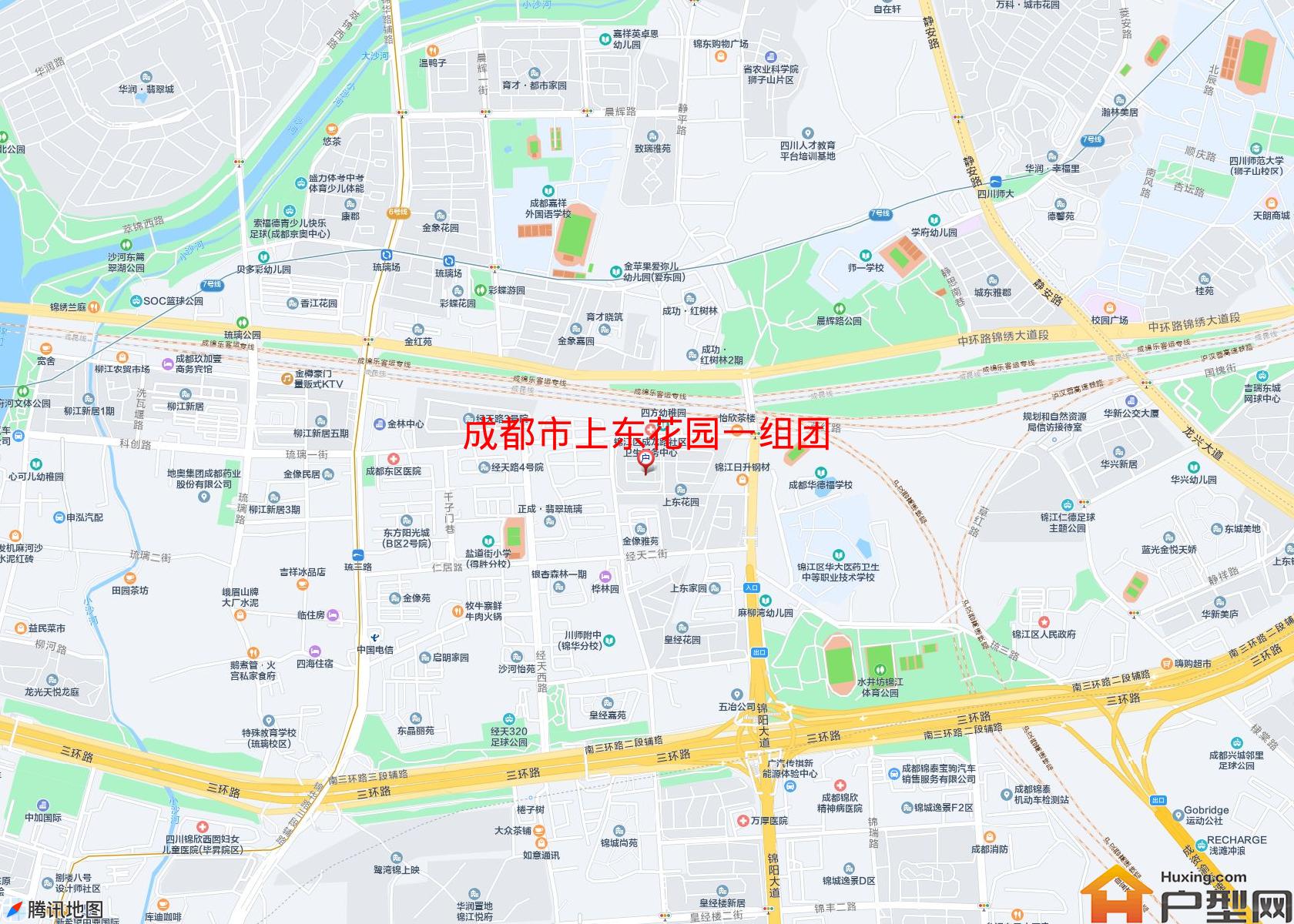 上东花园一组团小区 - 户型网