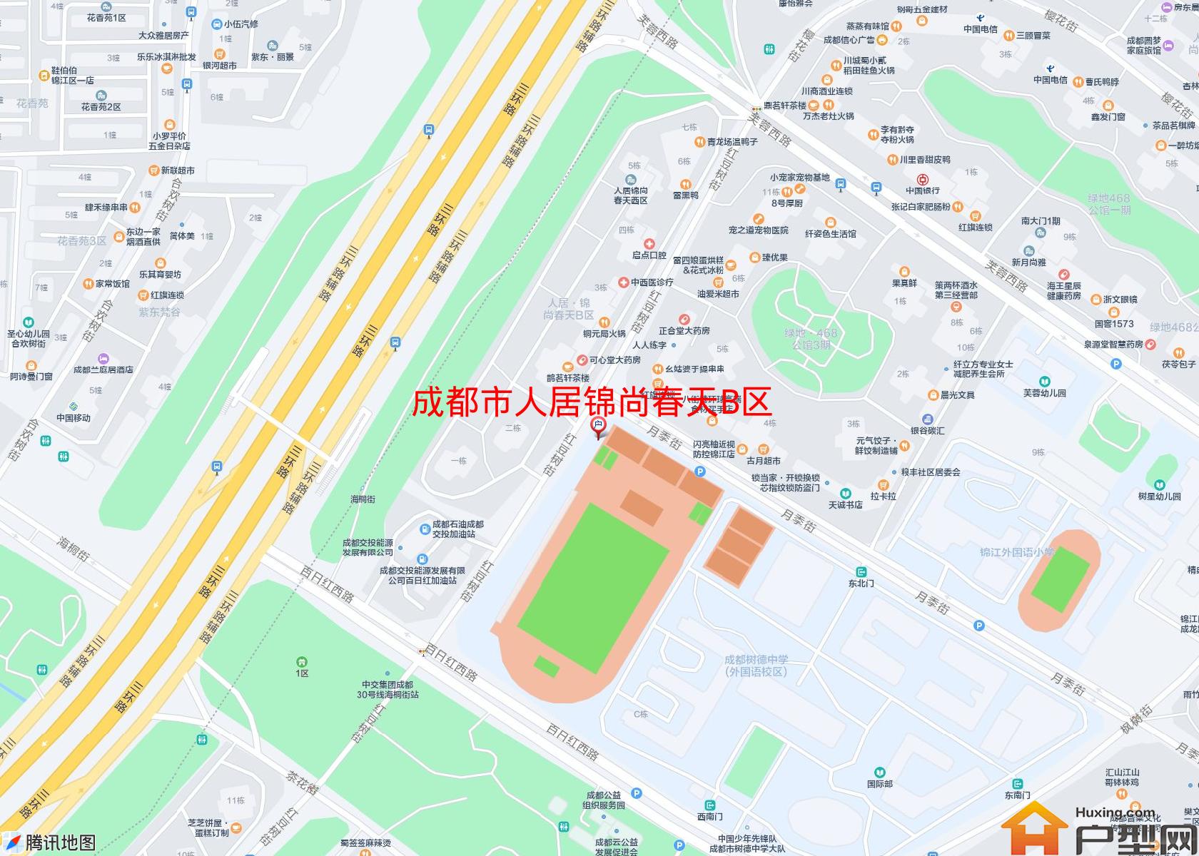 人居锦尚春天B区小区 - 户型网