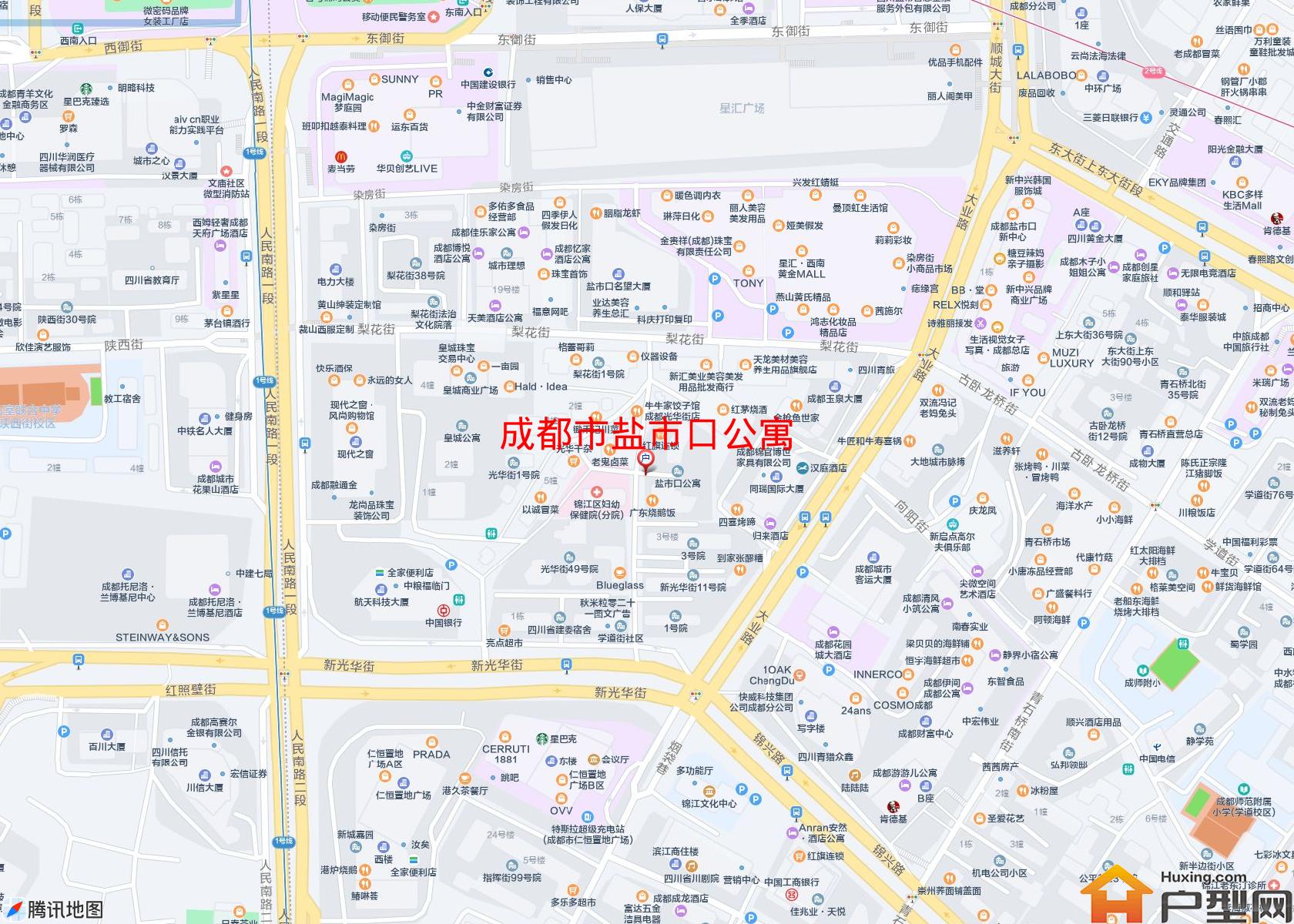 盐市口公寓小区 - 户型网