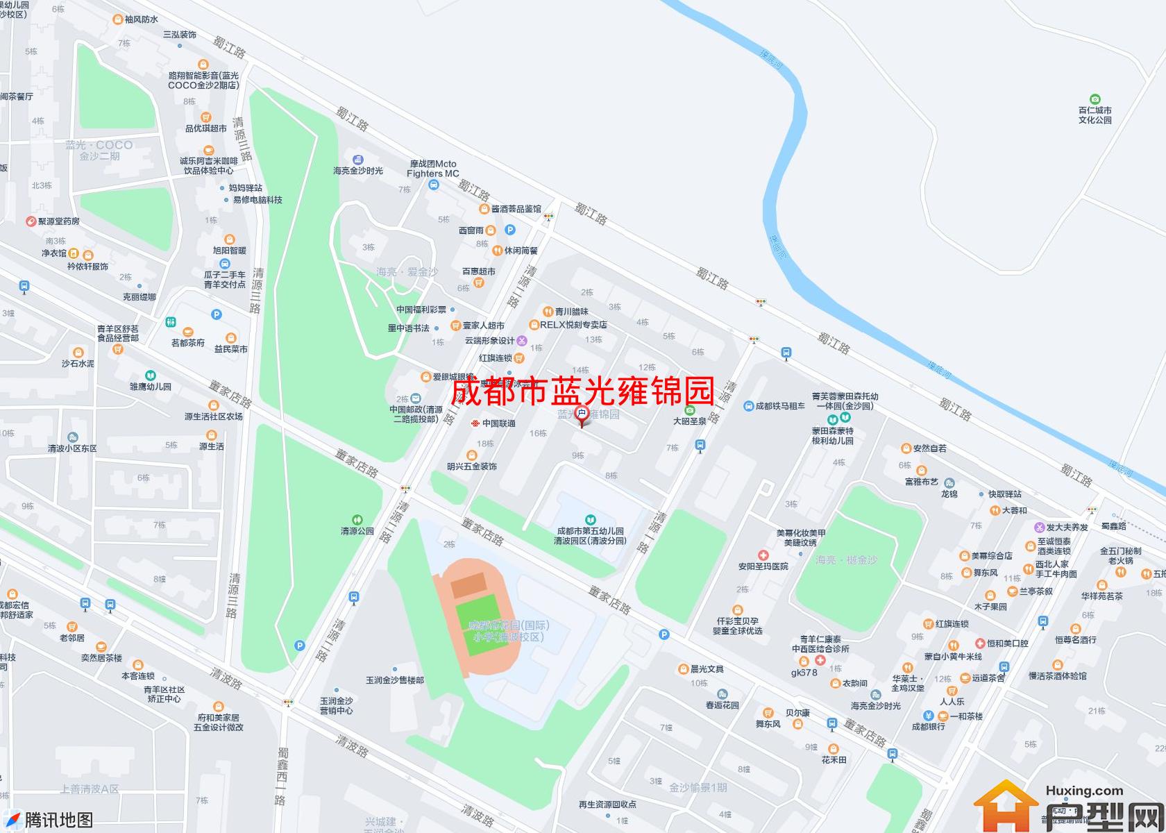 蓝光雍锦园小区 - 户型网