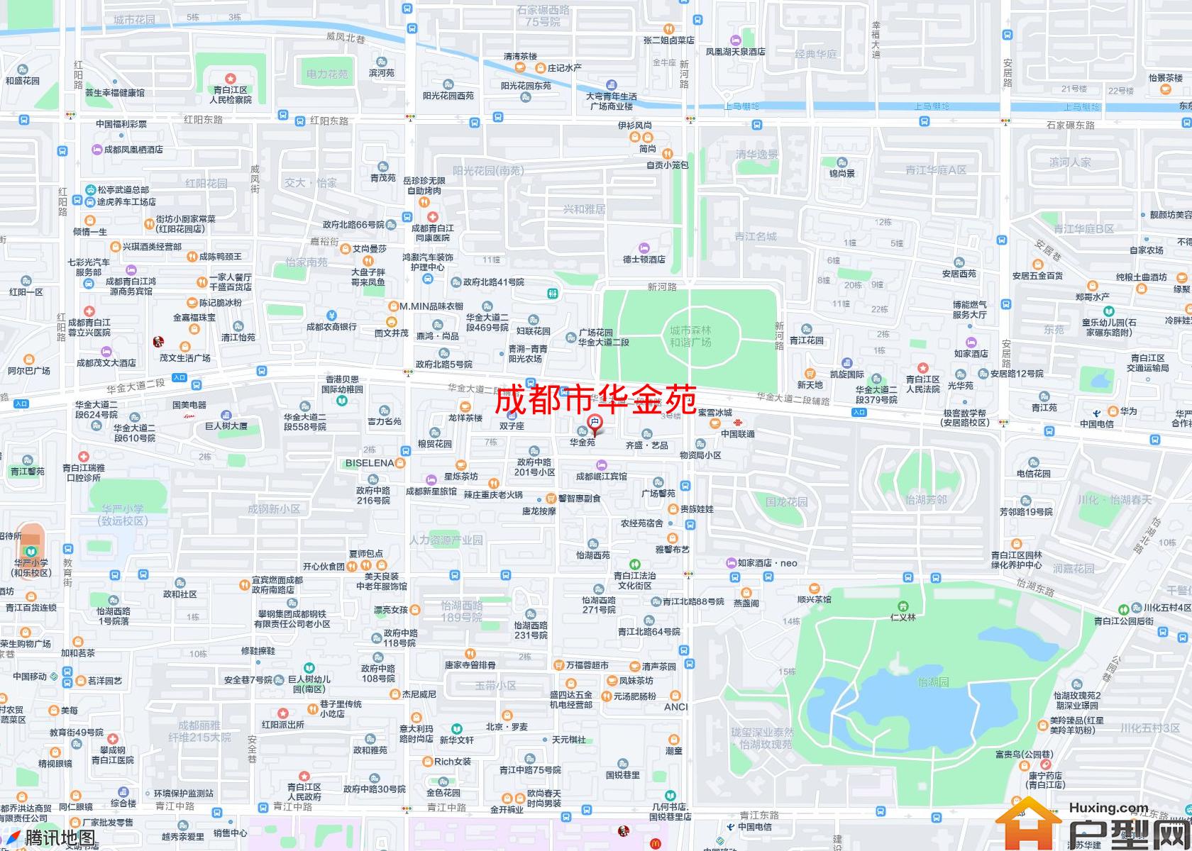 华金苑小区 - 户型网