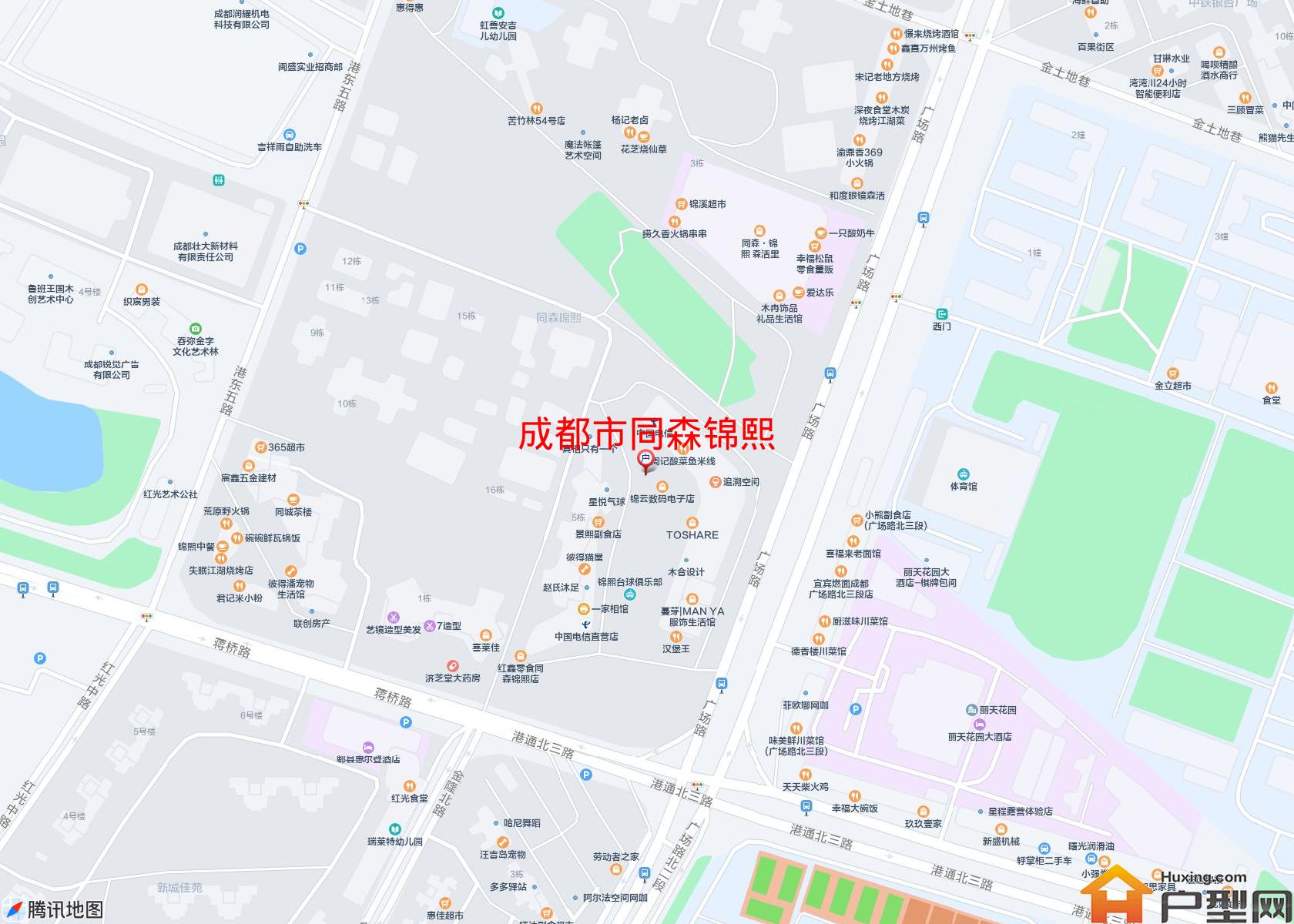 同森锦熙小区 - 户型网