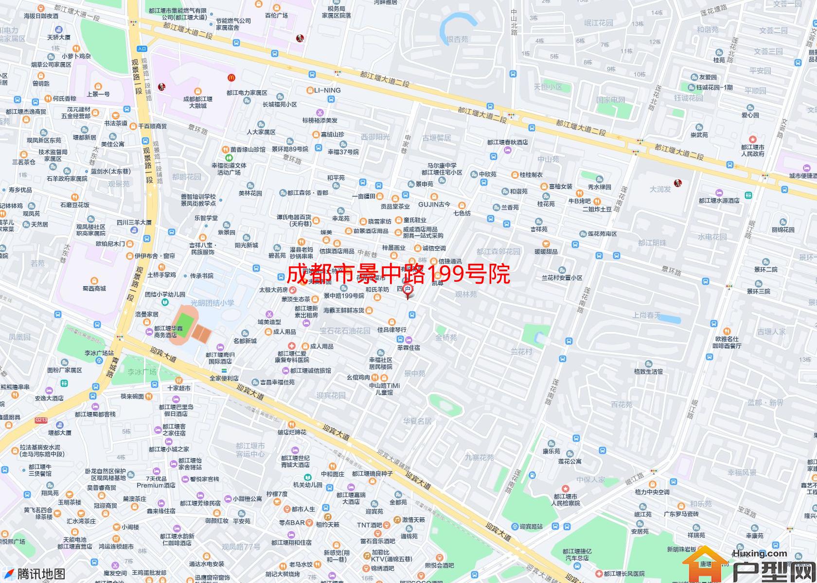 景中路199号院小区 - 户型网