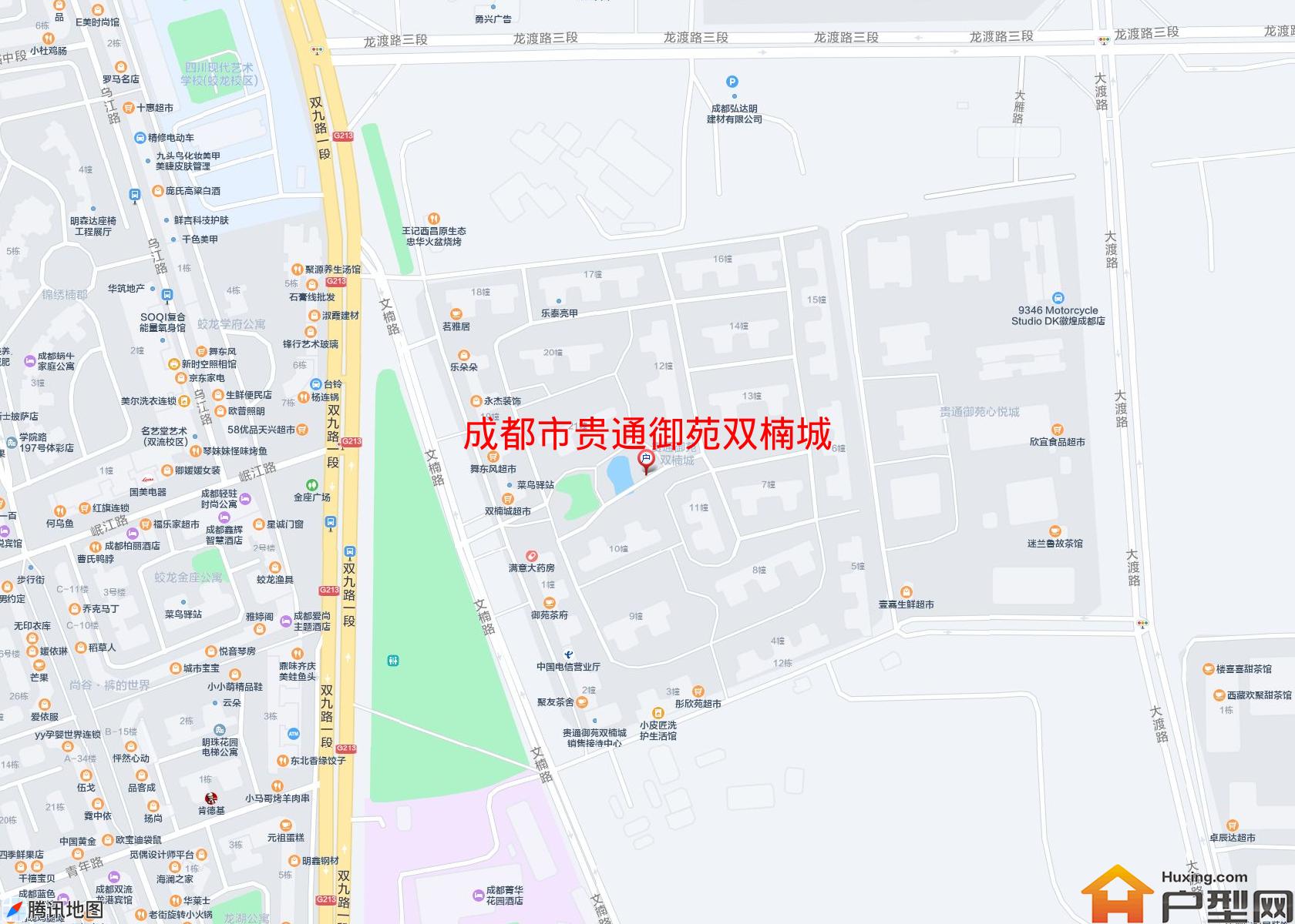 贵通御苑双楠城小区 - 户型网 贵通御苑双楠城小区 - 户型网