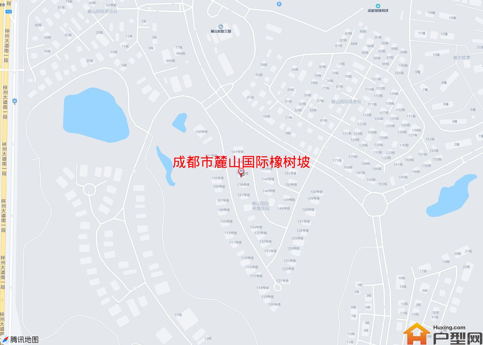 麓山国际橡树坡小区 - 户型网
