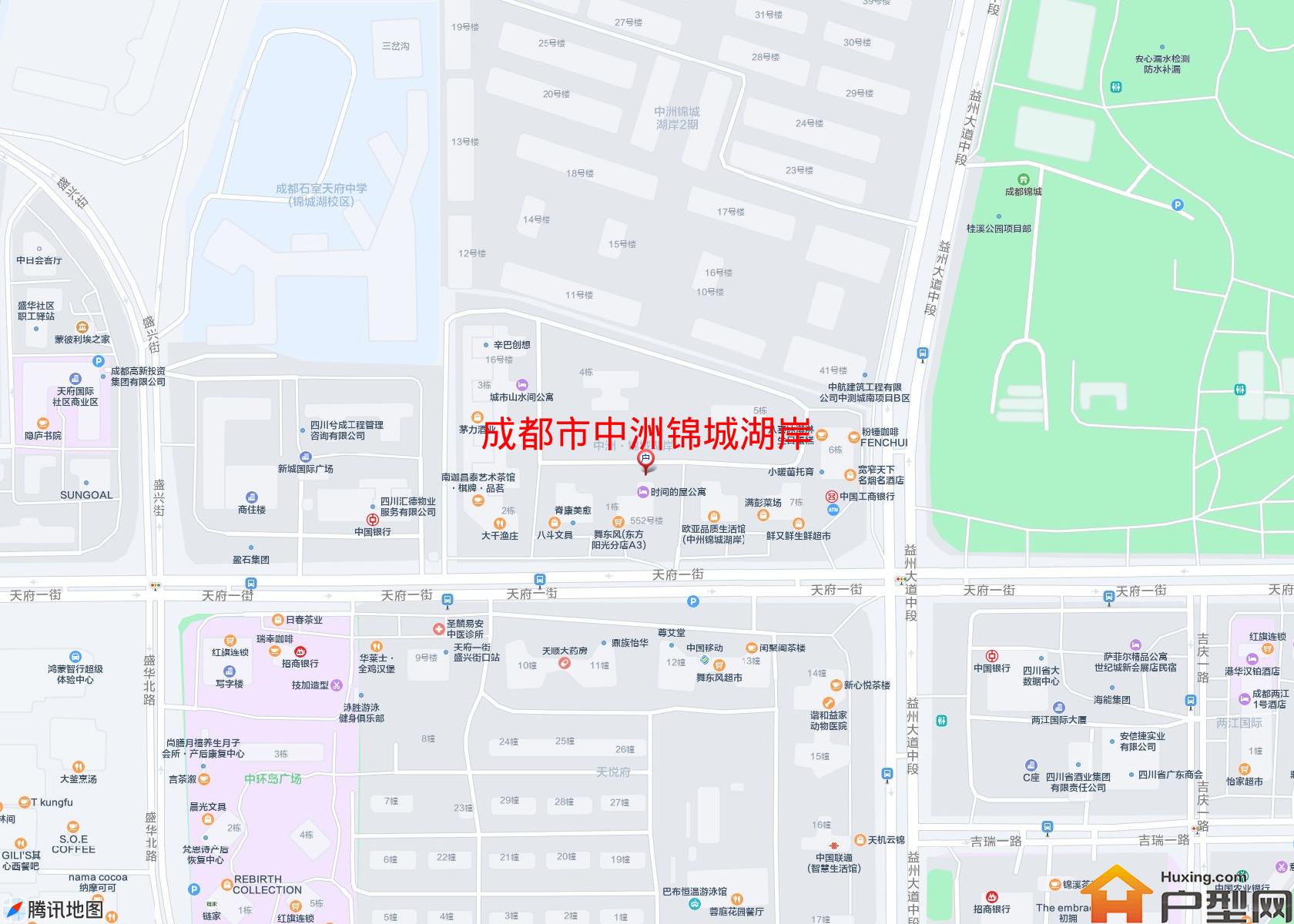中洲锦城湖岸小区 - 户型网