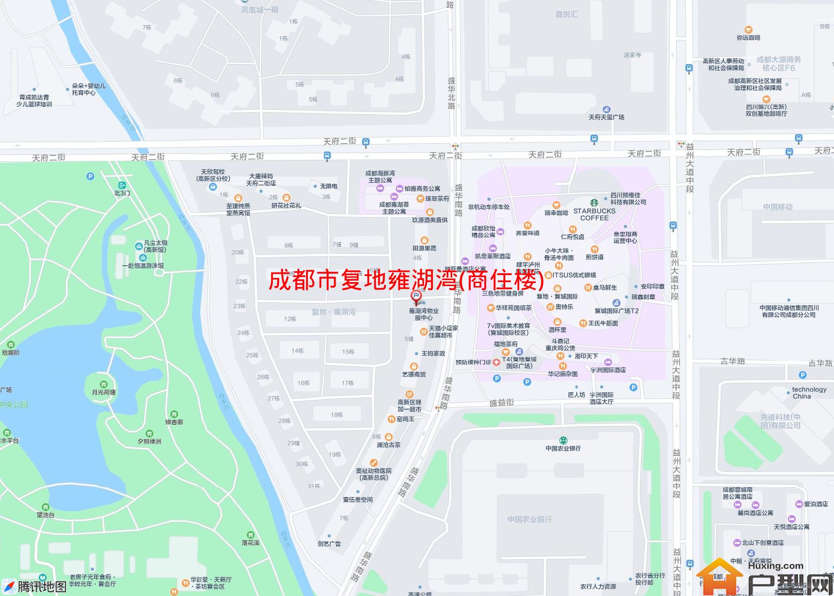 复地雍湖湾(商住楼)小区 - 户型网