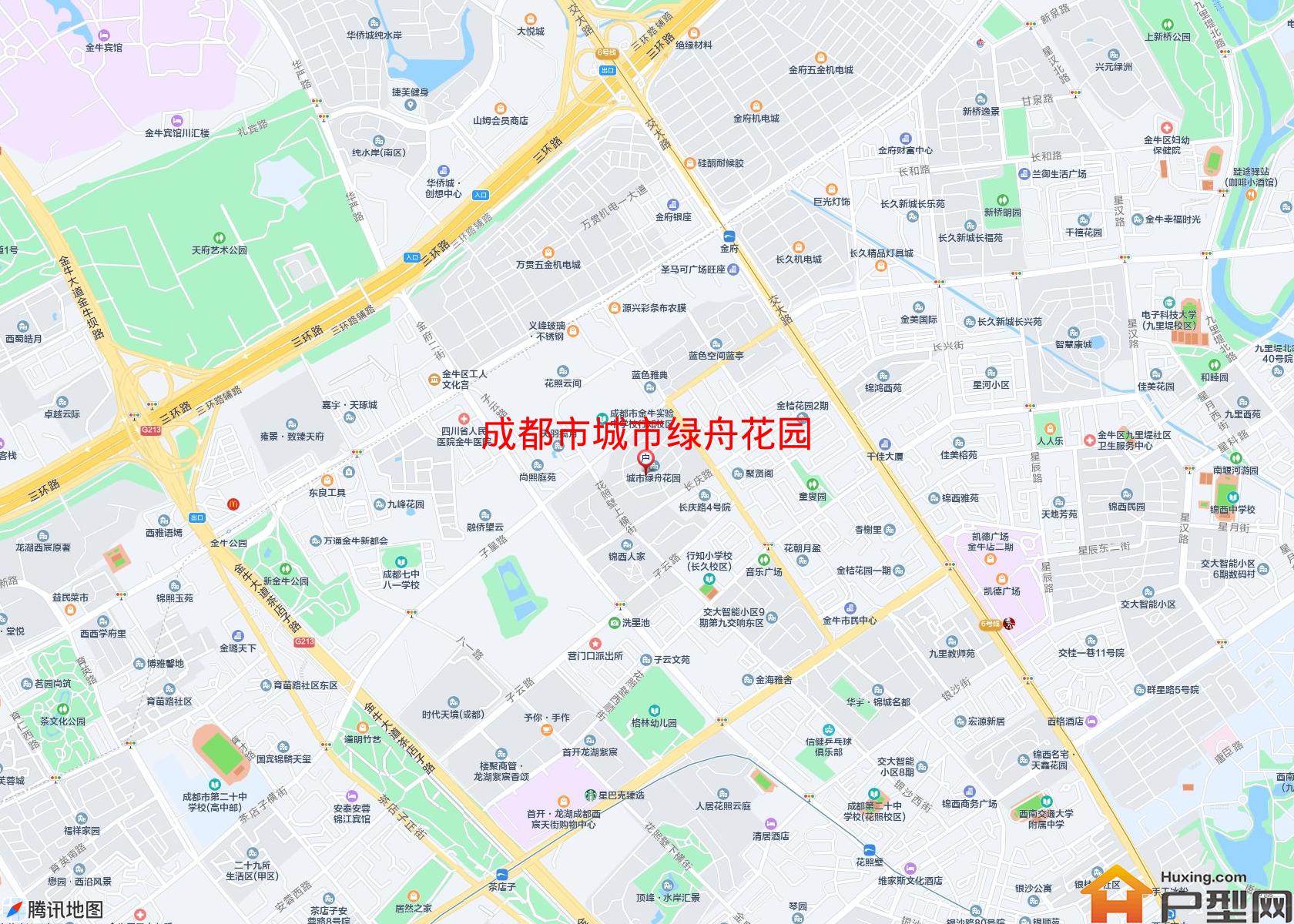 城市绿舟花园小区 - 户型网