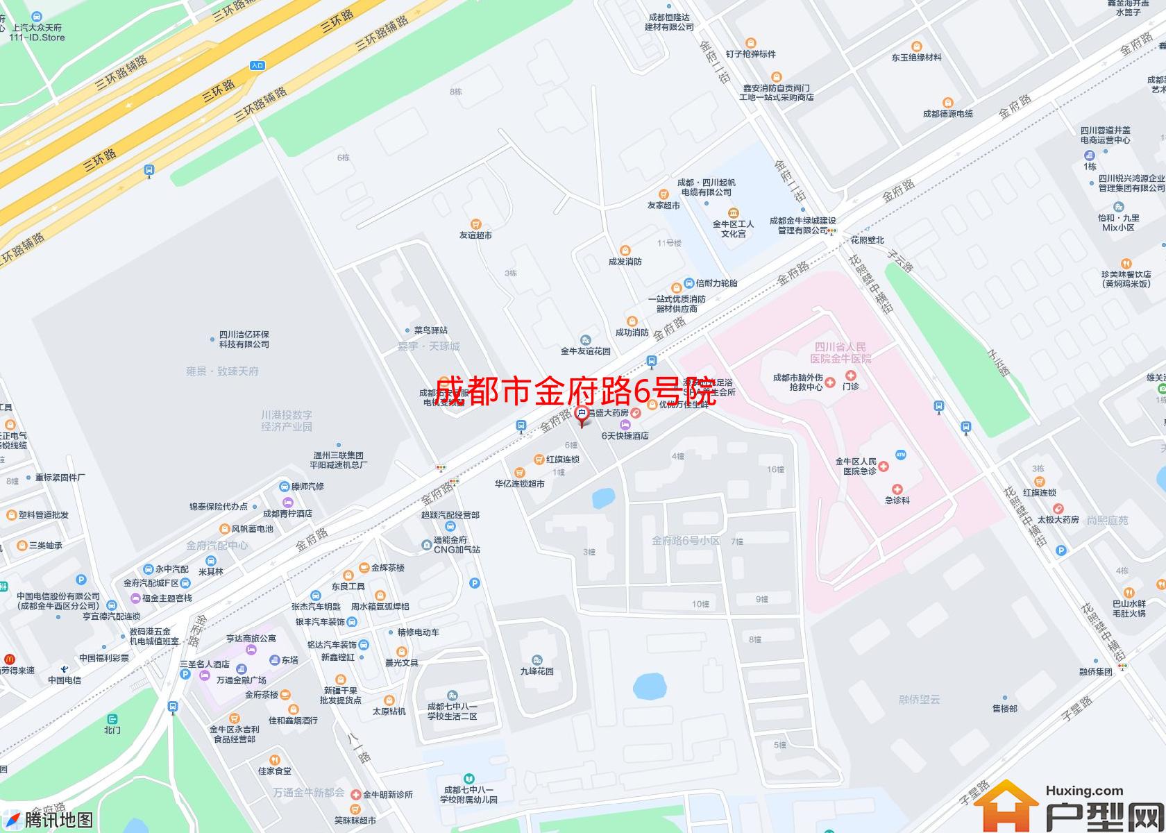 金府路6号院小区 - 户型网