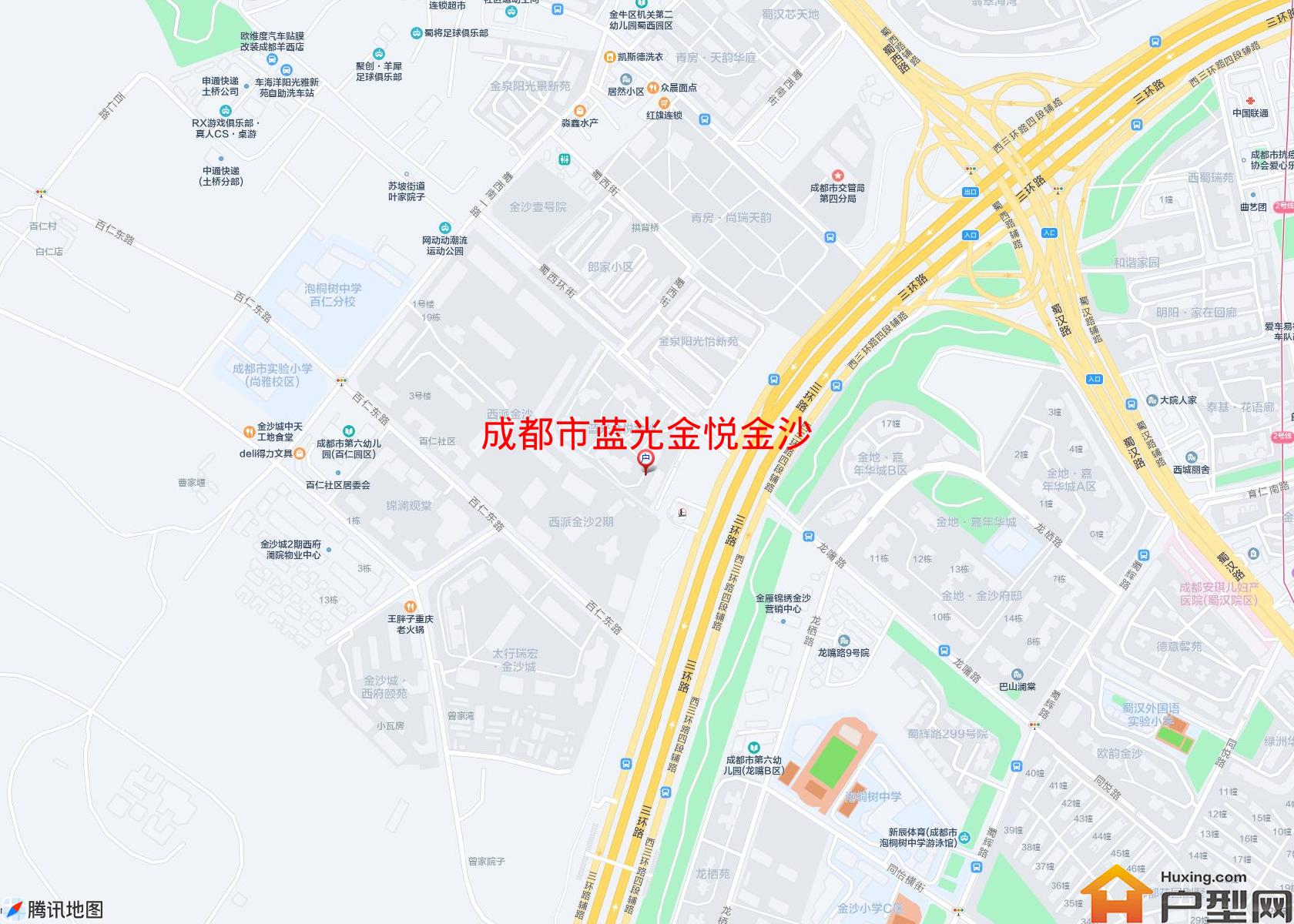 蓝光金悦金沙小区 - 户型网