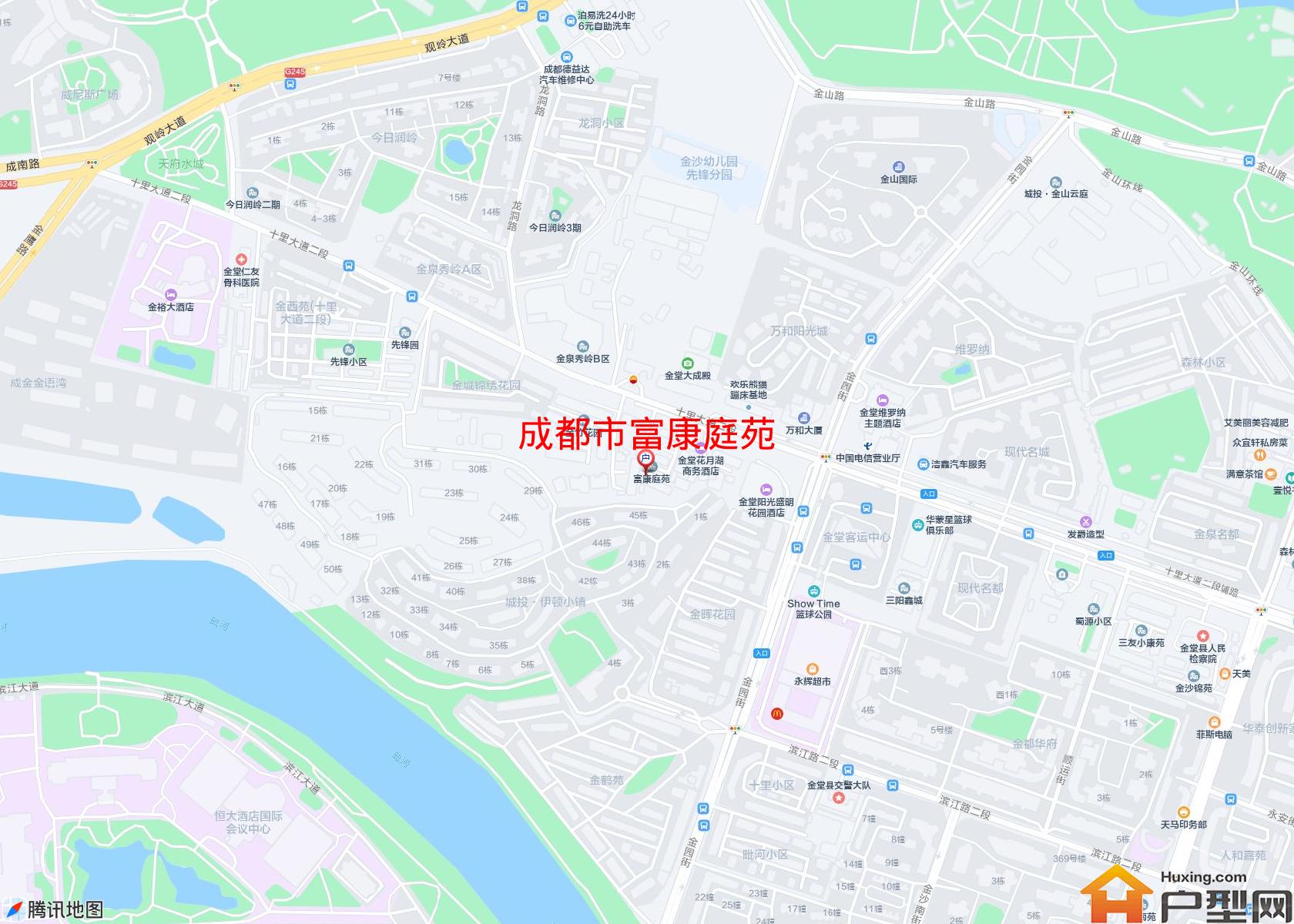 富康庭苑小区 - 户型网