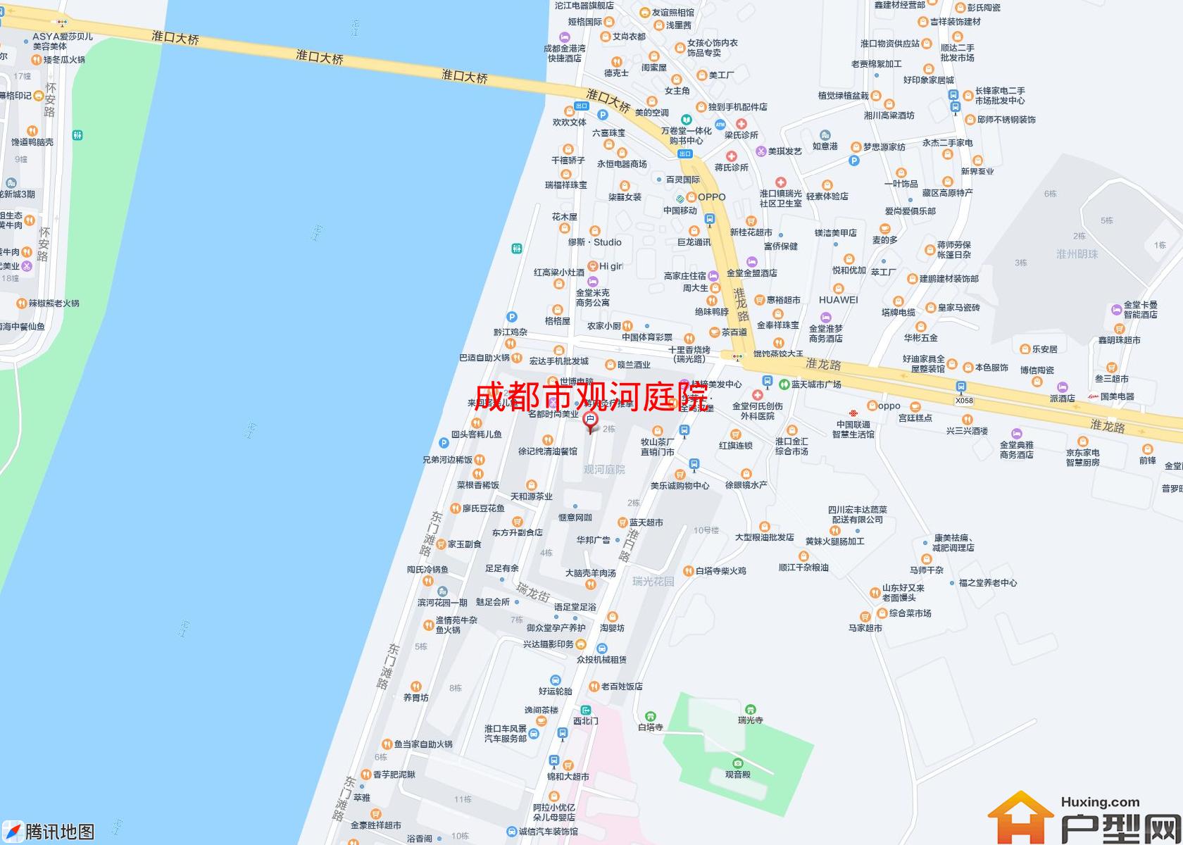 观河庭院小区 - 户型网