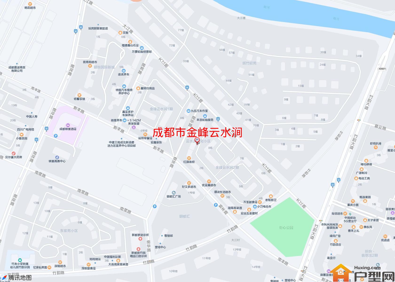 金峰云水涧小区 - 户型网