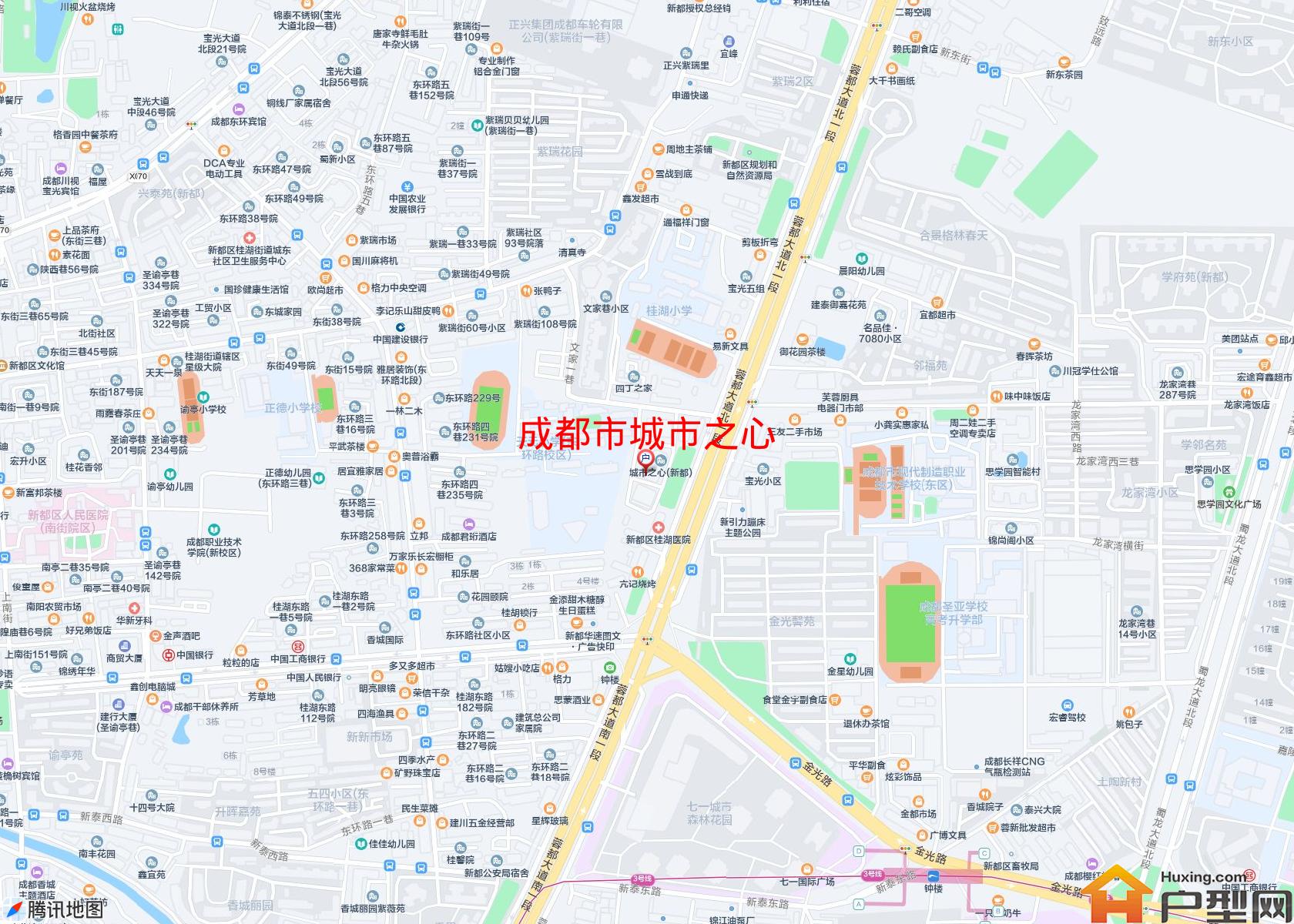 城市之心小区 - 户型网