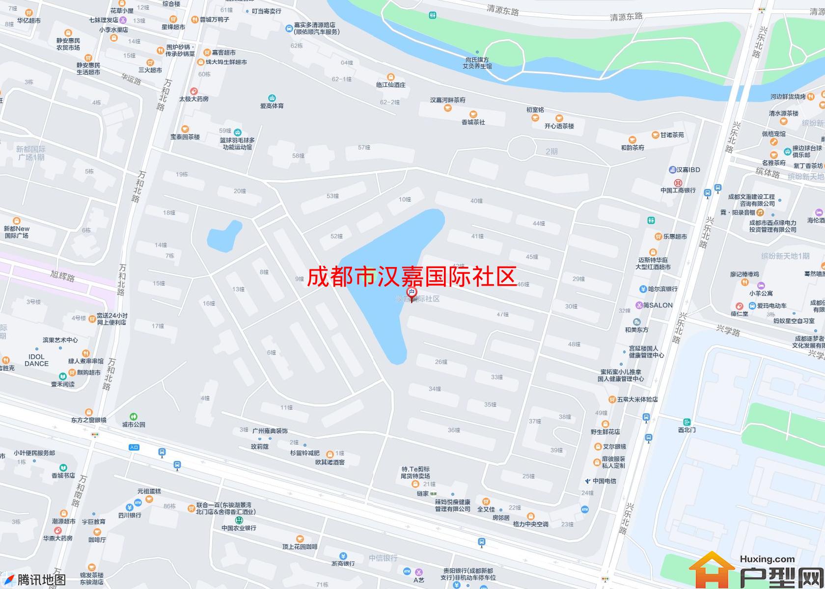 汉嘉国际社区小区 - 户型网